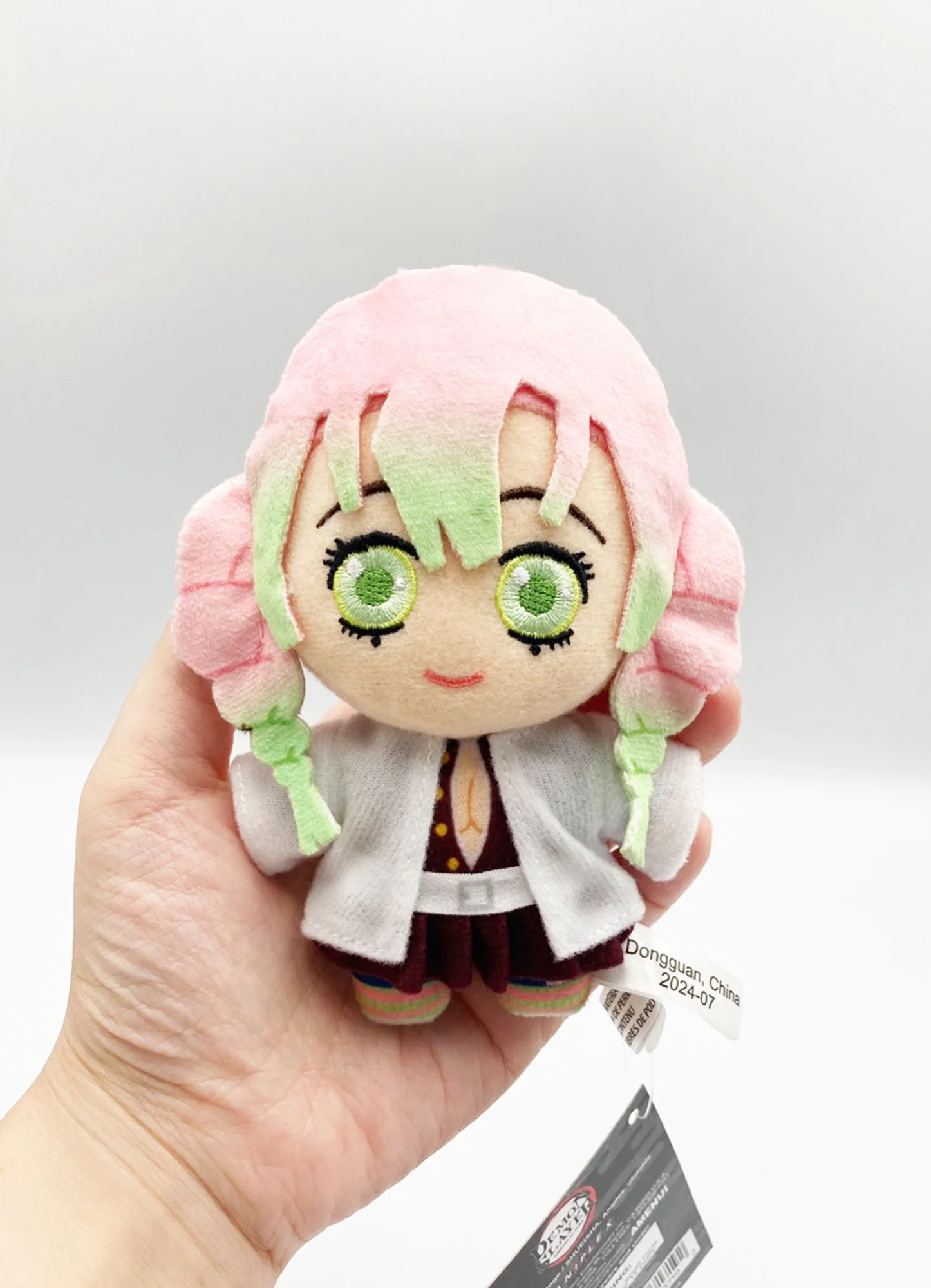 Demon Slayer - Mitsuri Kanroji Mini Plush w/ Spring Hook 4.5" H - Image 3