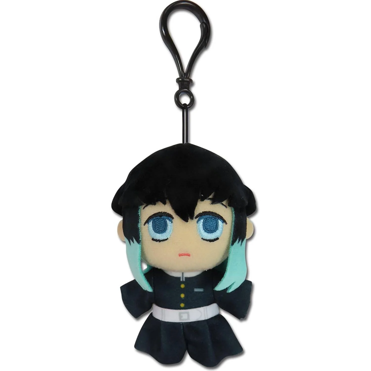 Demon Slayer - Muichiro Tokito Mini Plush w/ Spring Clip 4.5" H