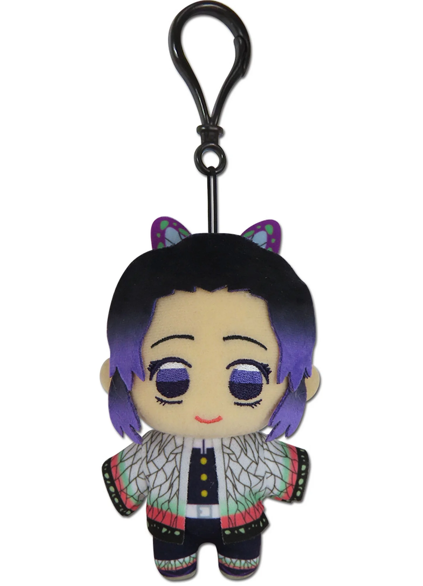 Demon Slayer - Shinobu Kocho Mini Plush w/ Spring Clip 4.5" H