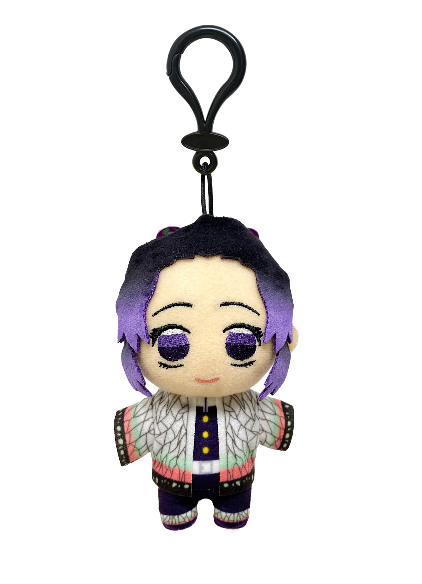 Demon Slayer - Shinobu Kocho Mini Plush w/ Spring Clip 4.5" H - Image 2