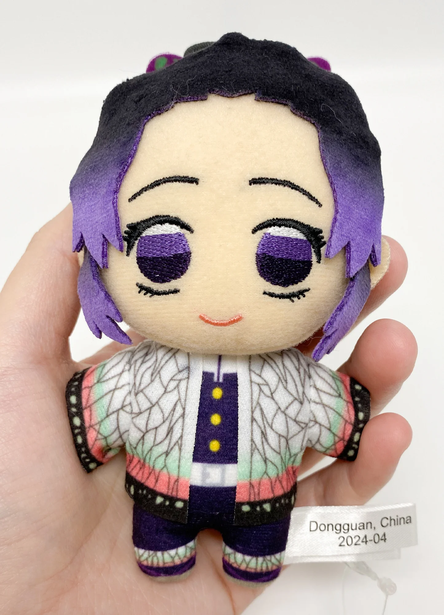 Demon Slayer - Shinobu Kocho Mini Plush w/ Spring Clip 4.5" H - Image 4