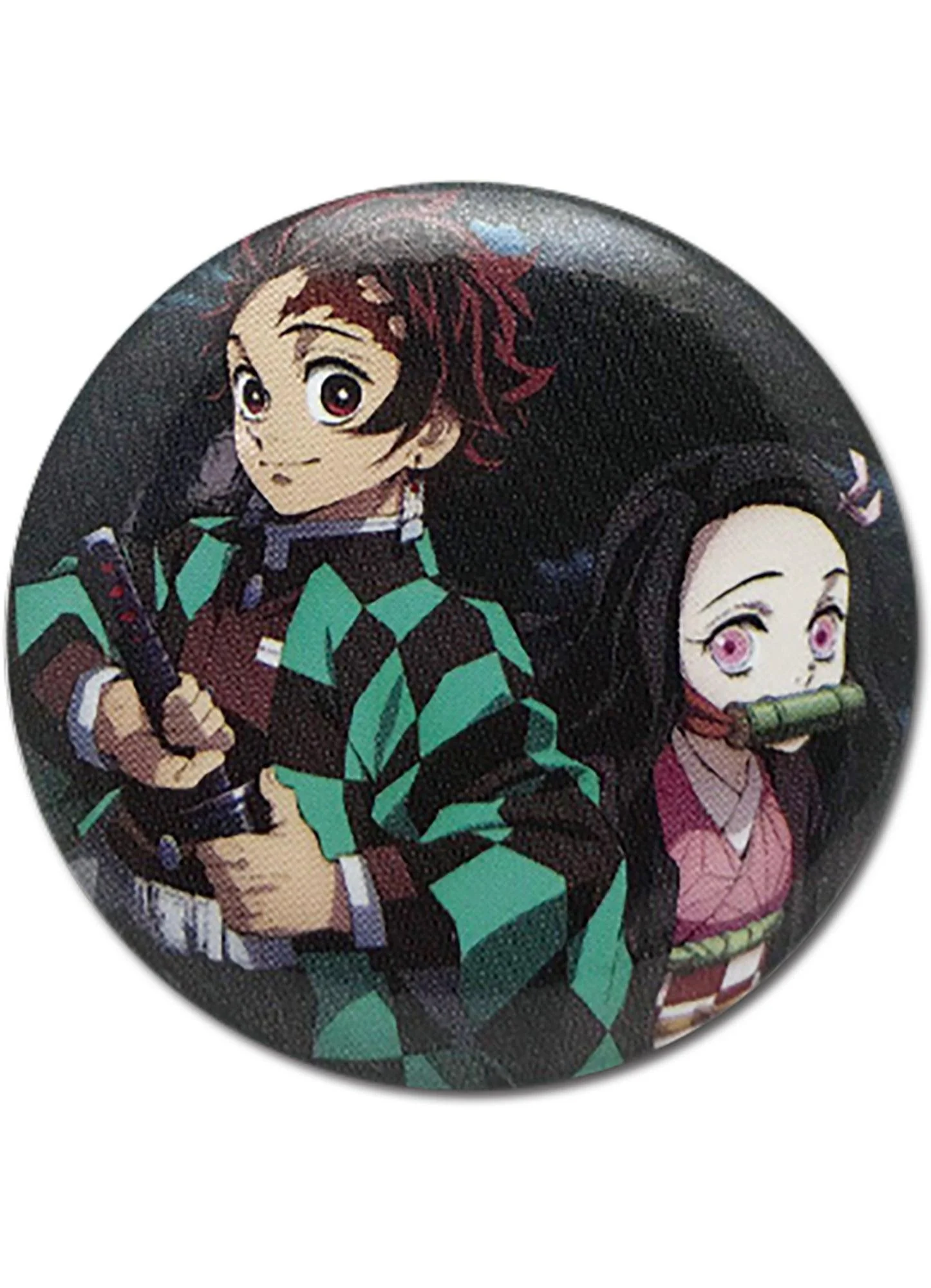 Demon Slayer - Tanjiro Kamado & Nezuko Kamado Button 1.25"