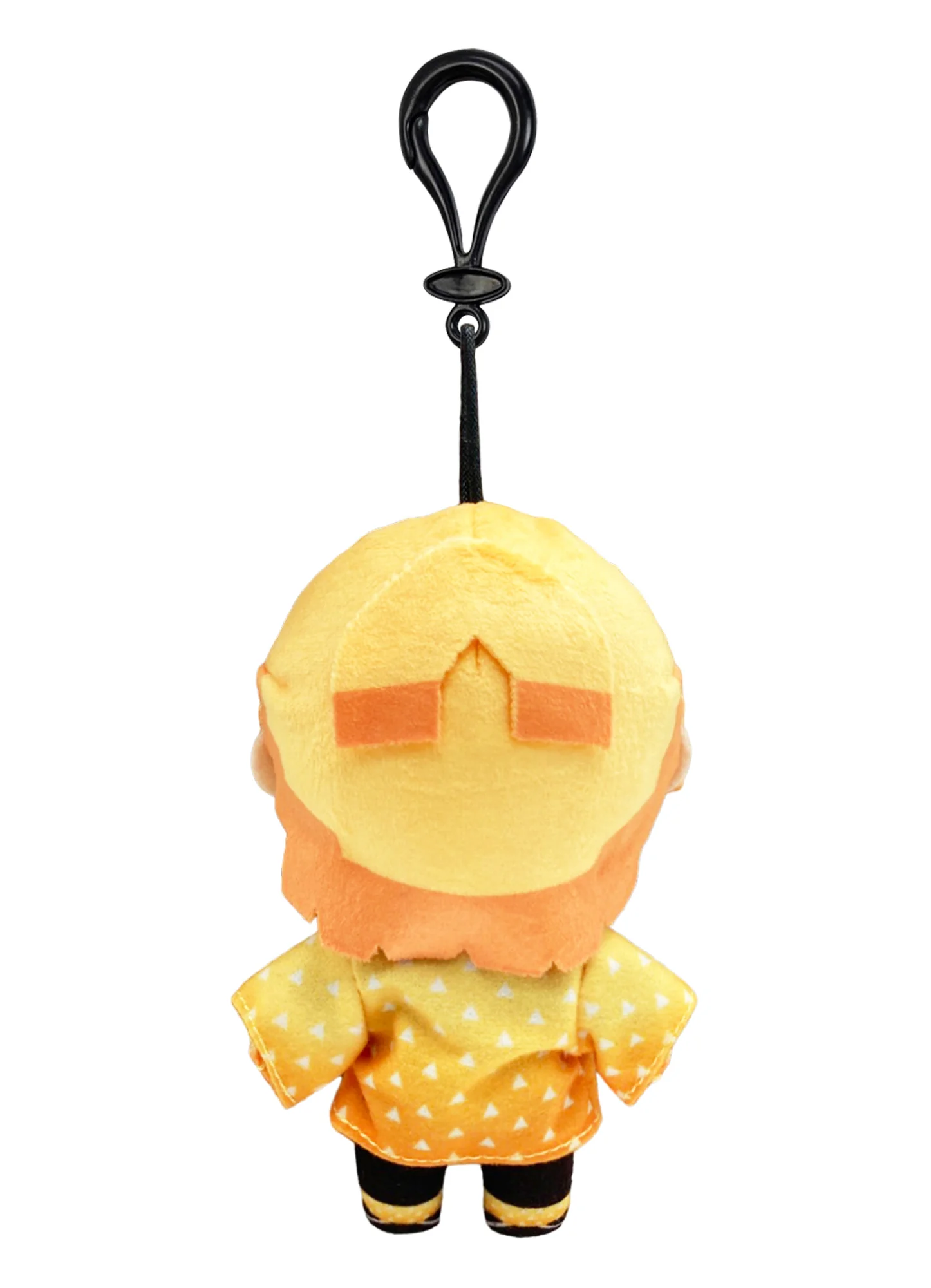 Demon Slayer - Zenitsu Agatsuma Mini Plush w/ Spring Hook 4.5" H - Image 2