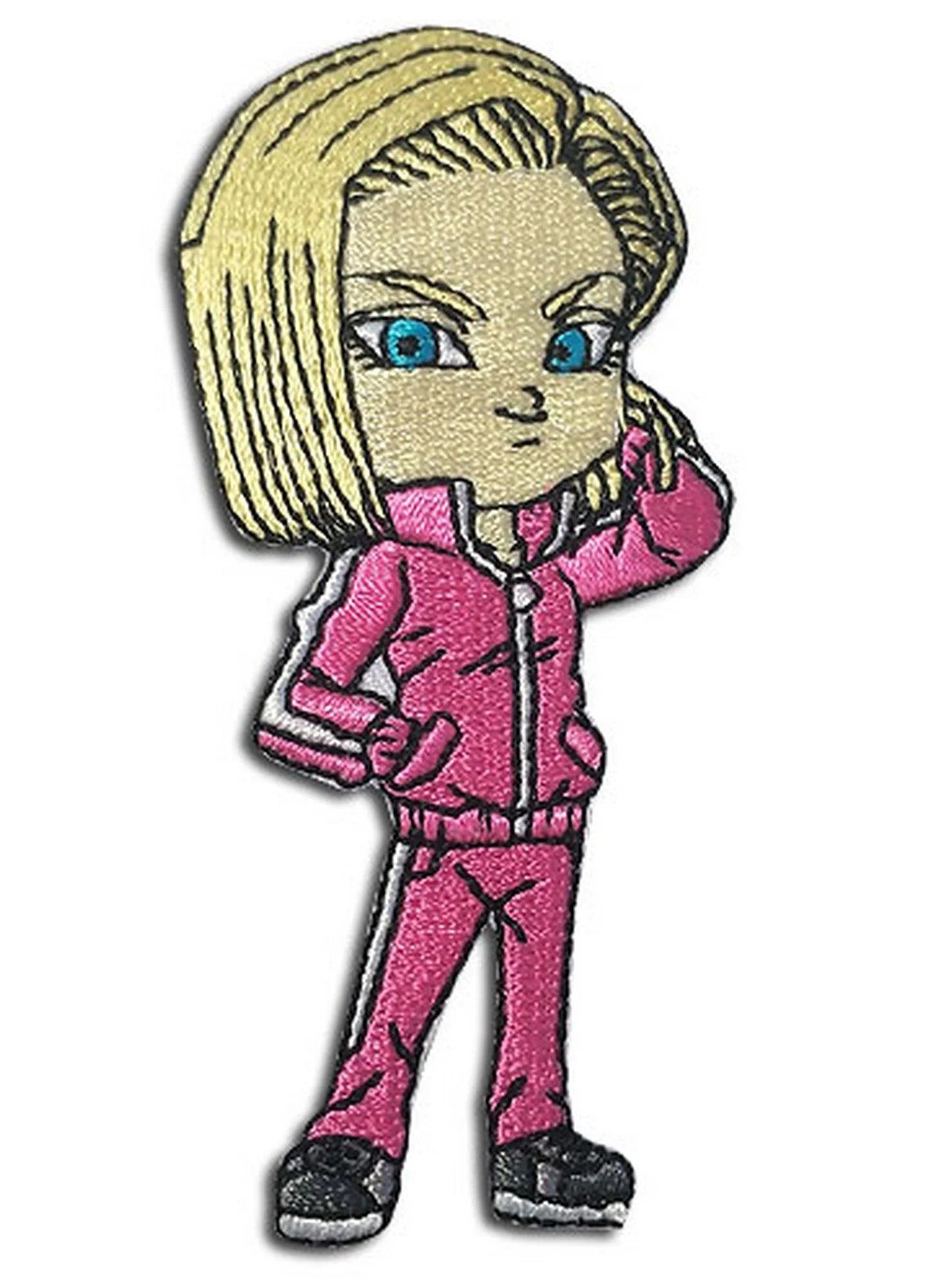 Dragon Ball Super - Android 18 Embroidered Patch 3.5"