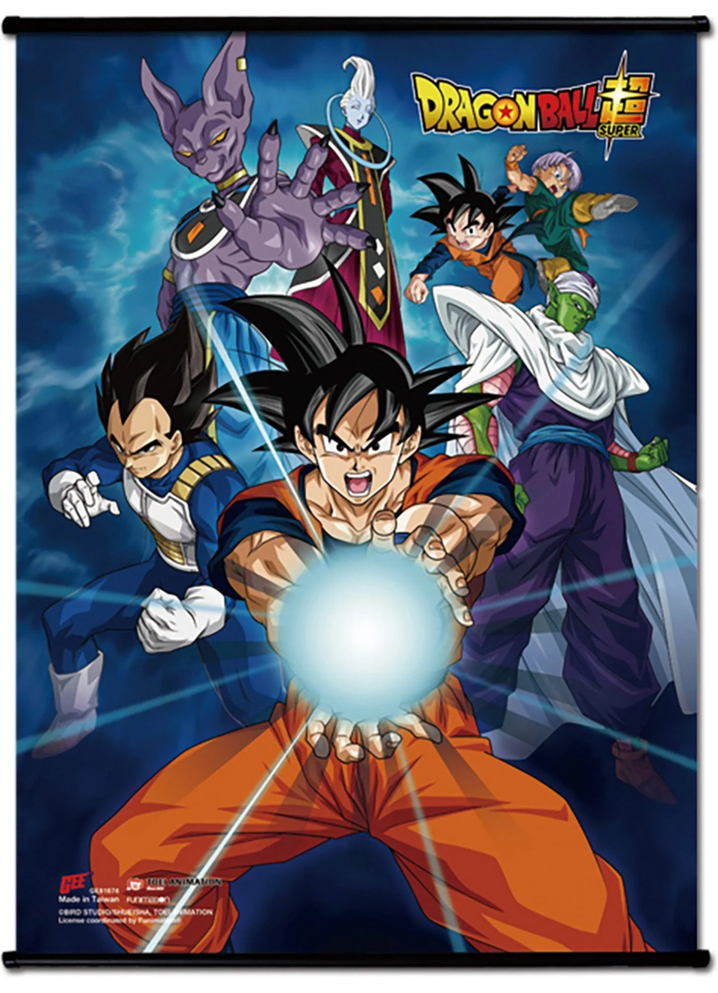 Dragon Ball Super - Battle Of Gods Group 03 SS Wall Scroll 18.5"W x 25.2"H