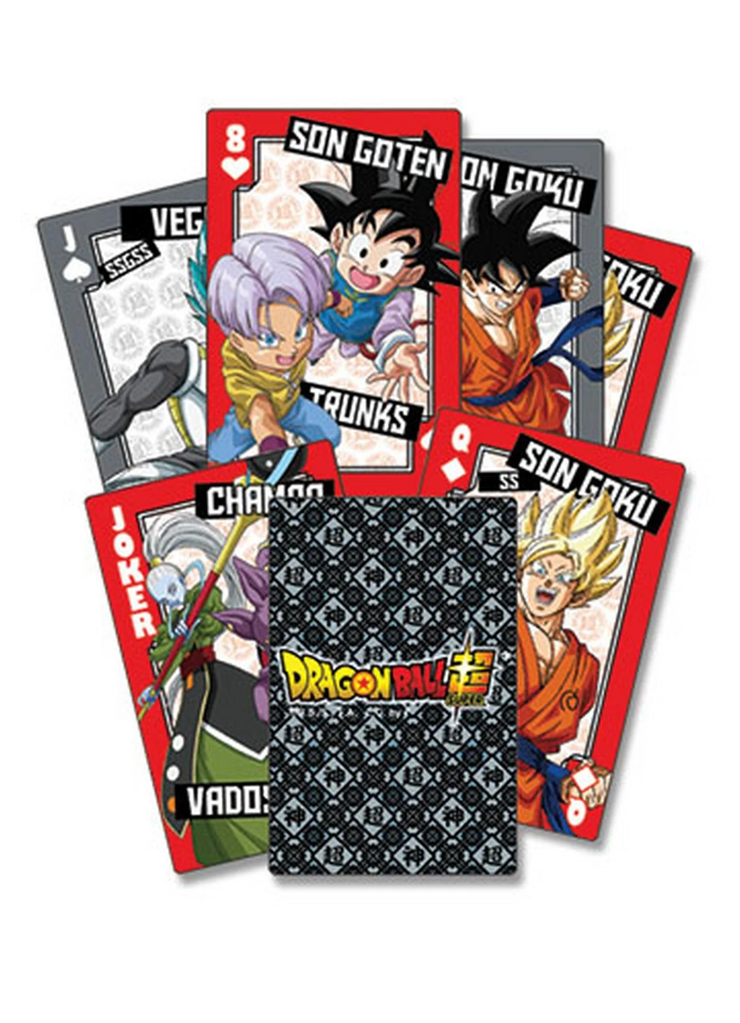 Dragon Ball Super - Champa Characters Group Playing Cards