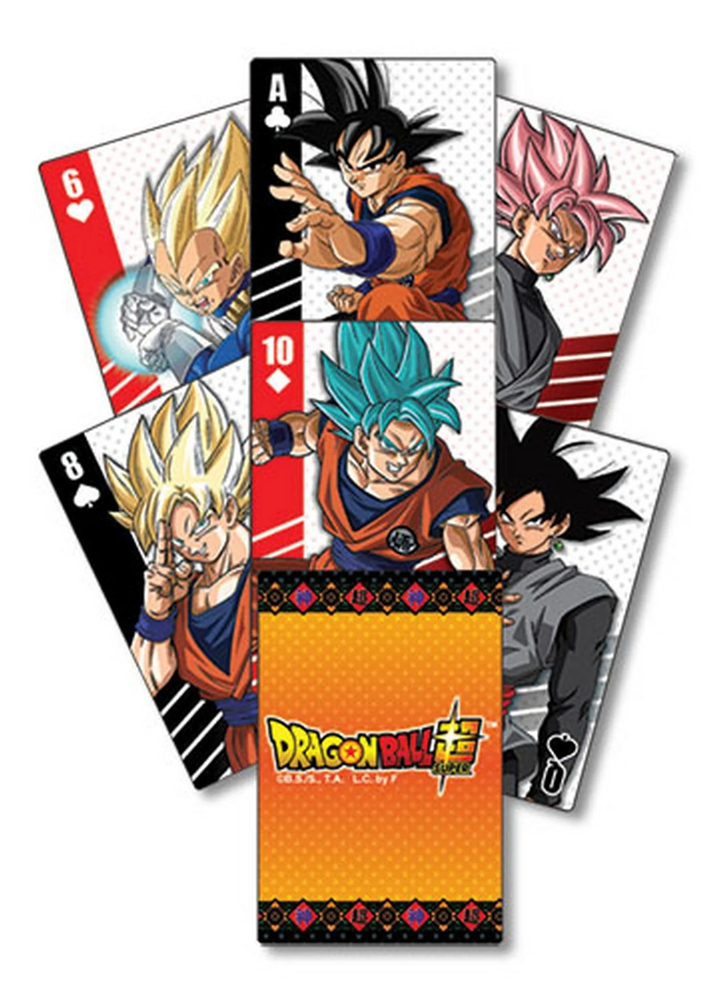 Dragon Ball Super - Characters Group Playing Cards