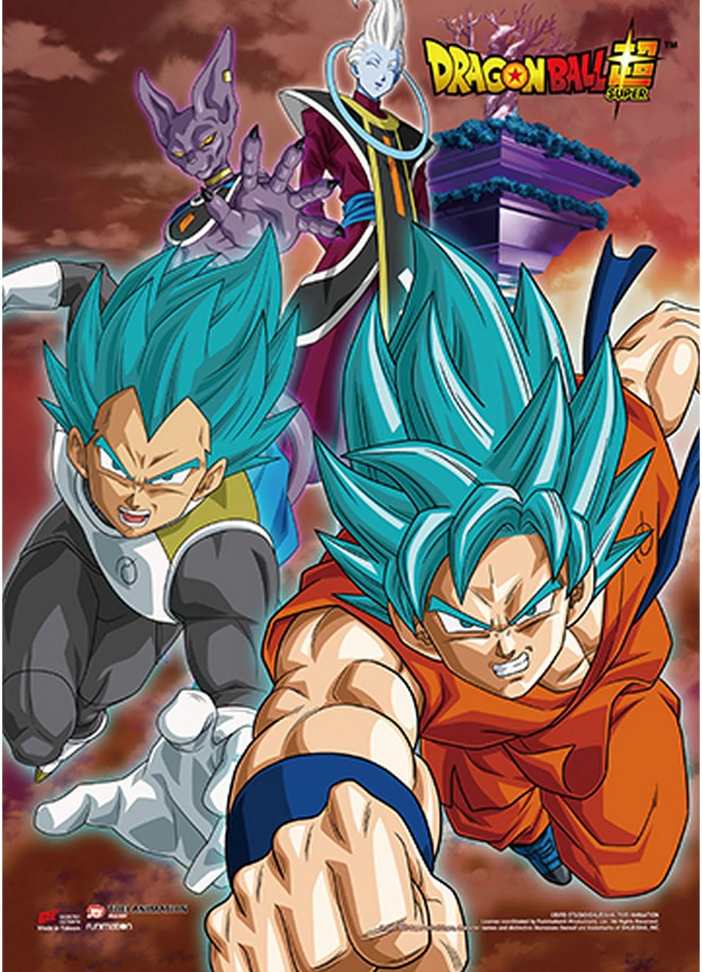 Dragon Ball Super - Resurrection F Group 04 Wall Scroll