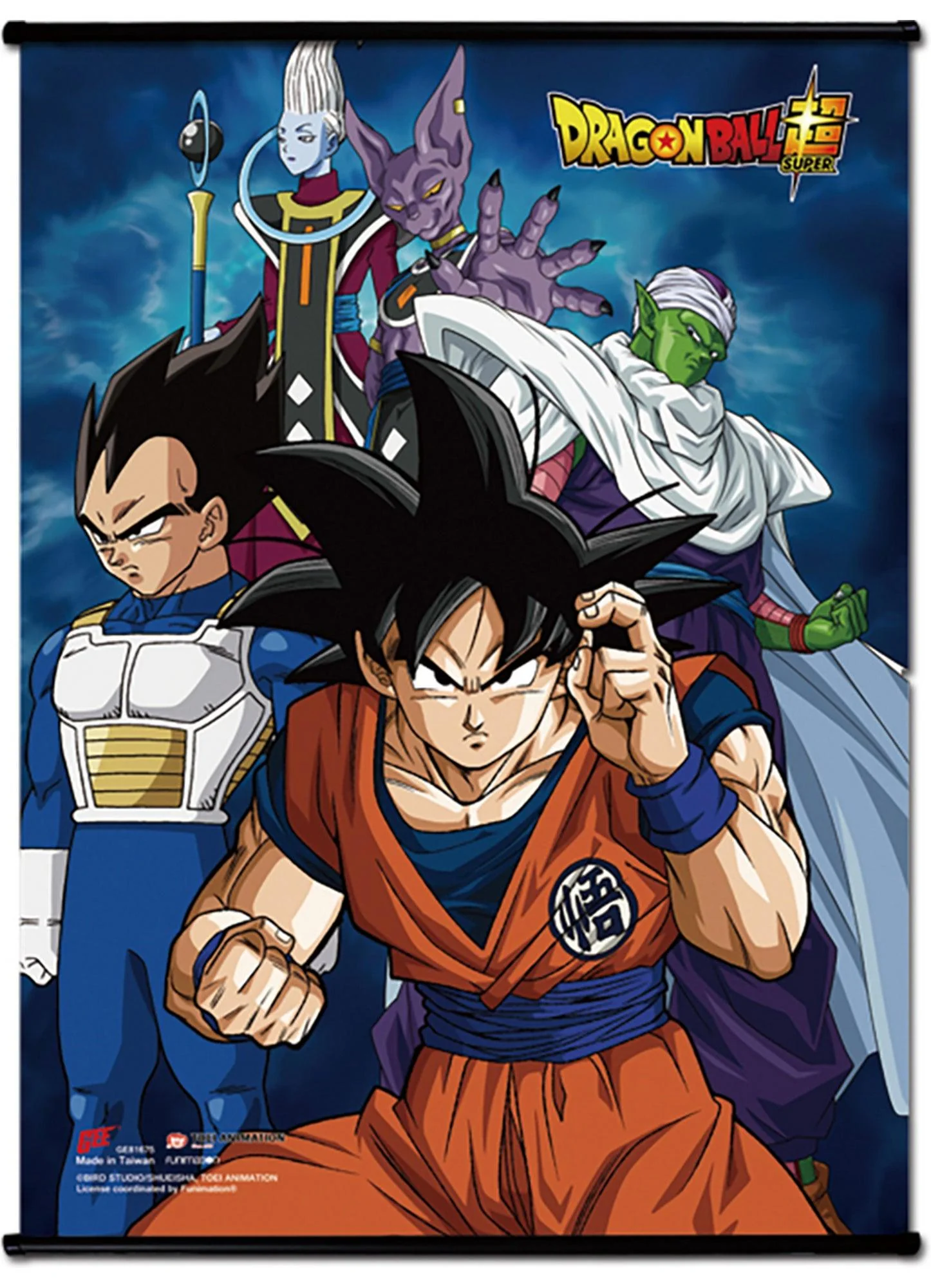 Dragon Ball Super - Resurrection F Group 04 SS Wall Scroll 18.5"W x 25.2"H