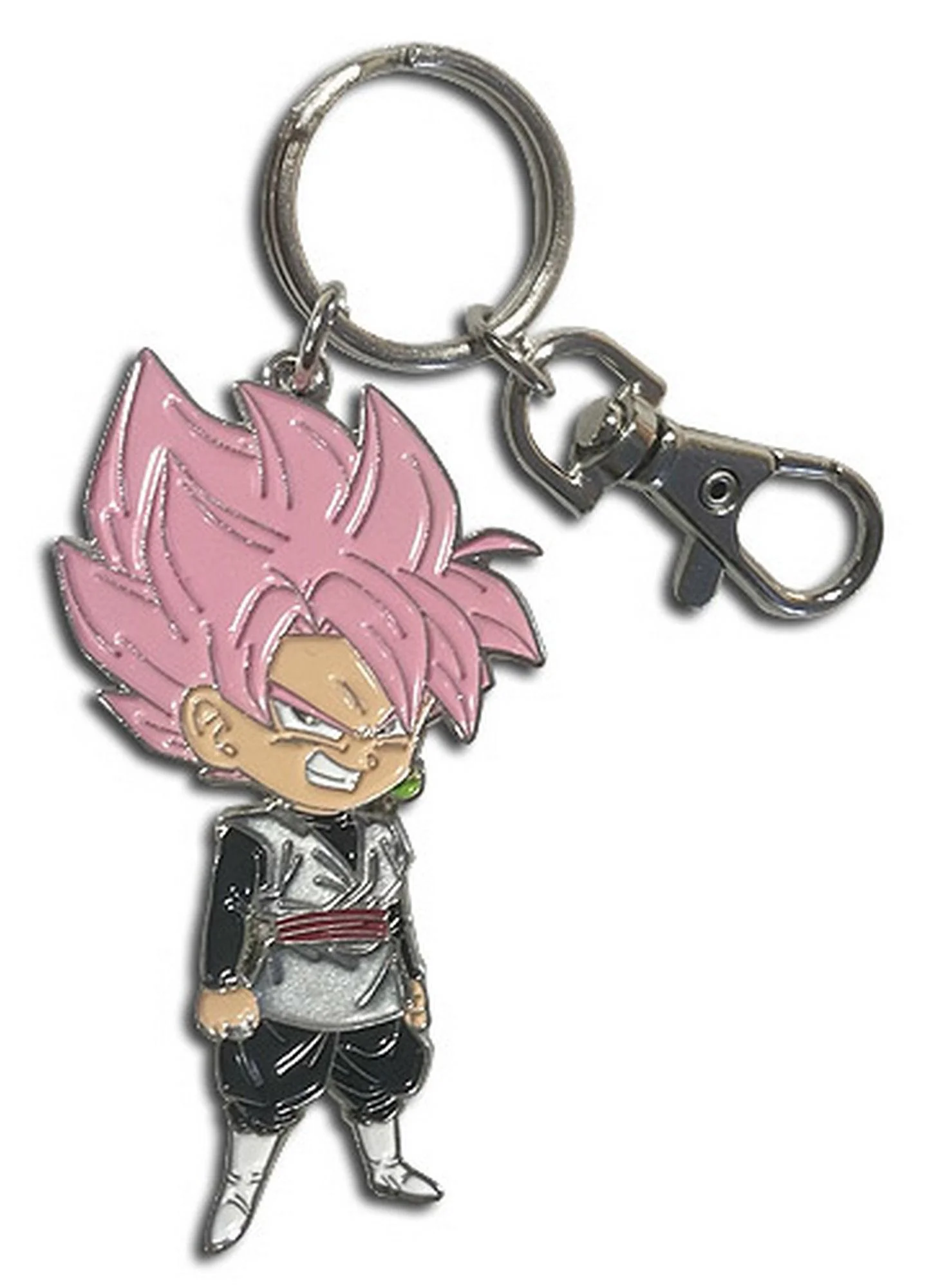 Dragon Ball Super - SD Son Goku Rose Metal Keychain