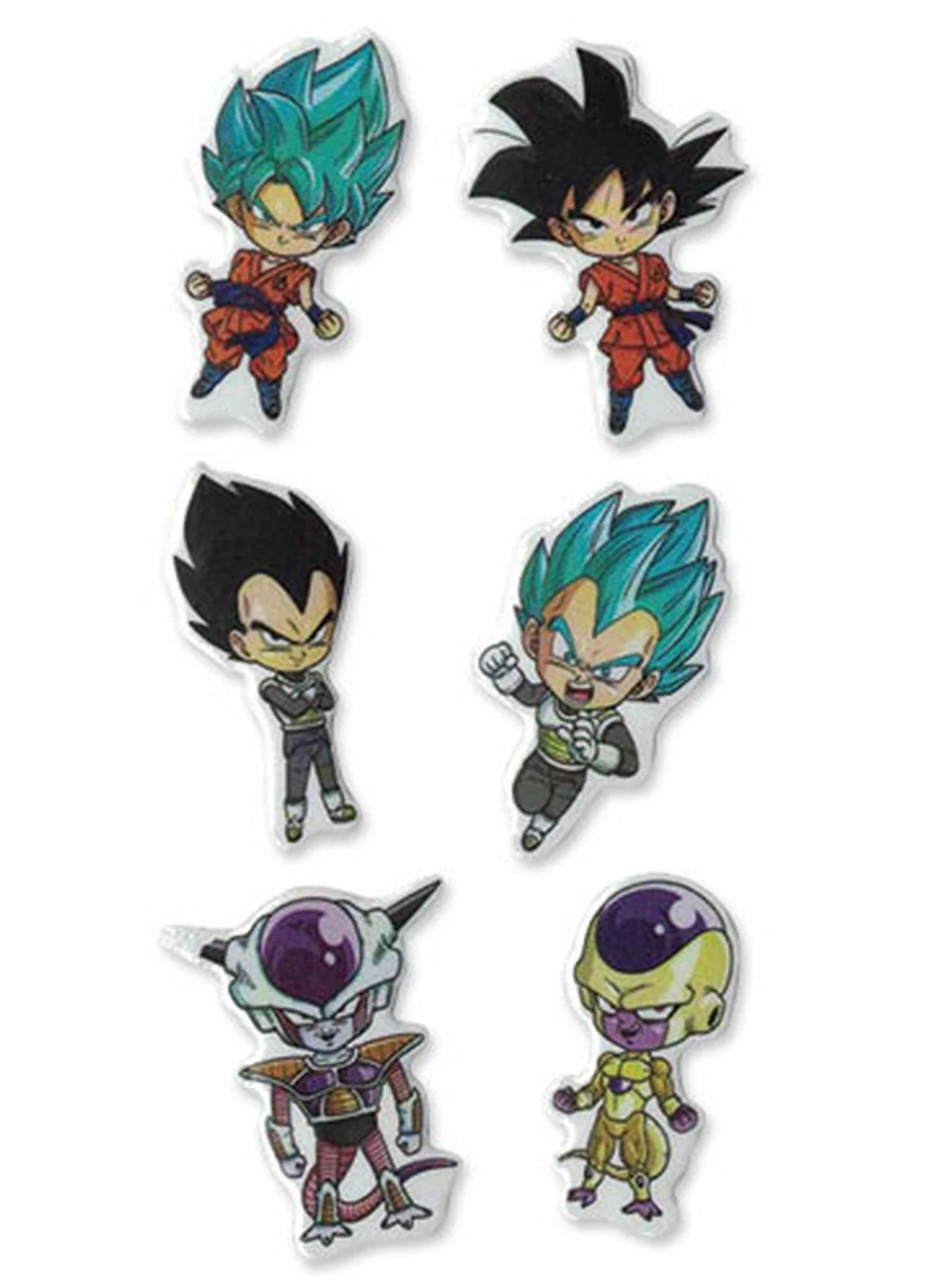 Dragon Ball Super - SD Resurrection F Puffy Sticker Set