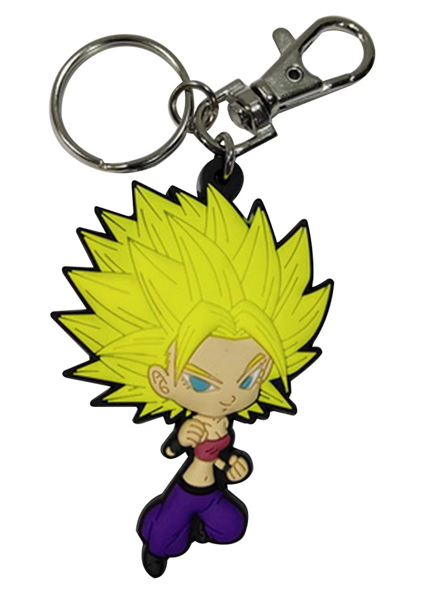Dragon Ball Super - SD Super Saiyan Caulifla PVC Keychain