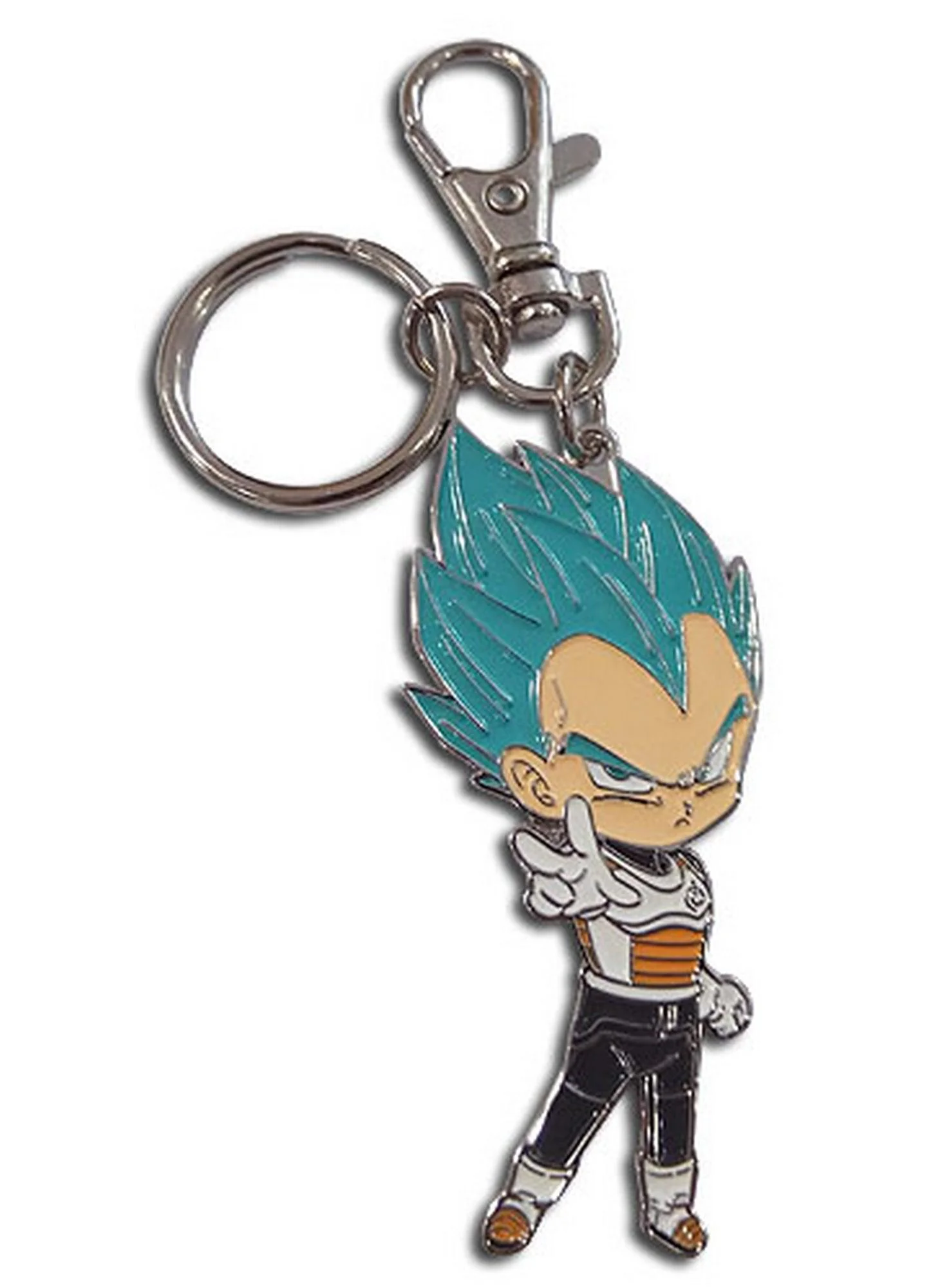 Dragon Ball Super - SD SSGSS Vegeta Metal Keychain