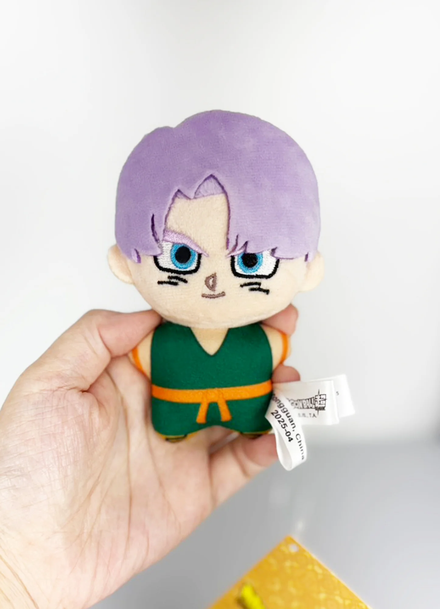 Dragon Ball Super - Kid Trunks in Gi (Starfish) Mini Plush 4.5" H - Image 3