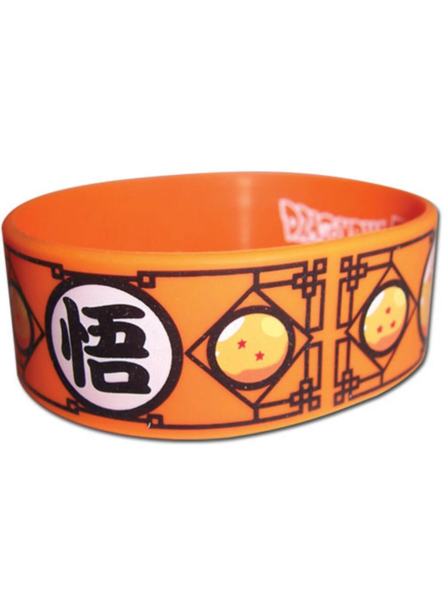Dragon Ball Z - Dragon Balls And Symbol PVC Wristband