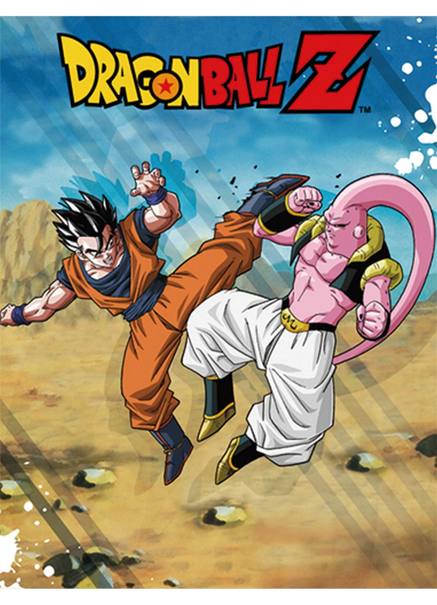 Dragon Ball Z - Son Gohan Vs Majin Buu Throw Blanket