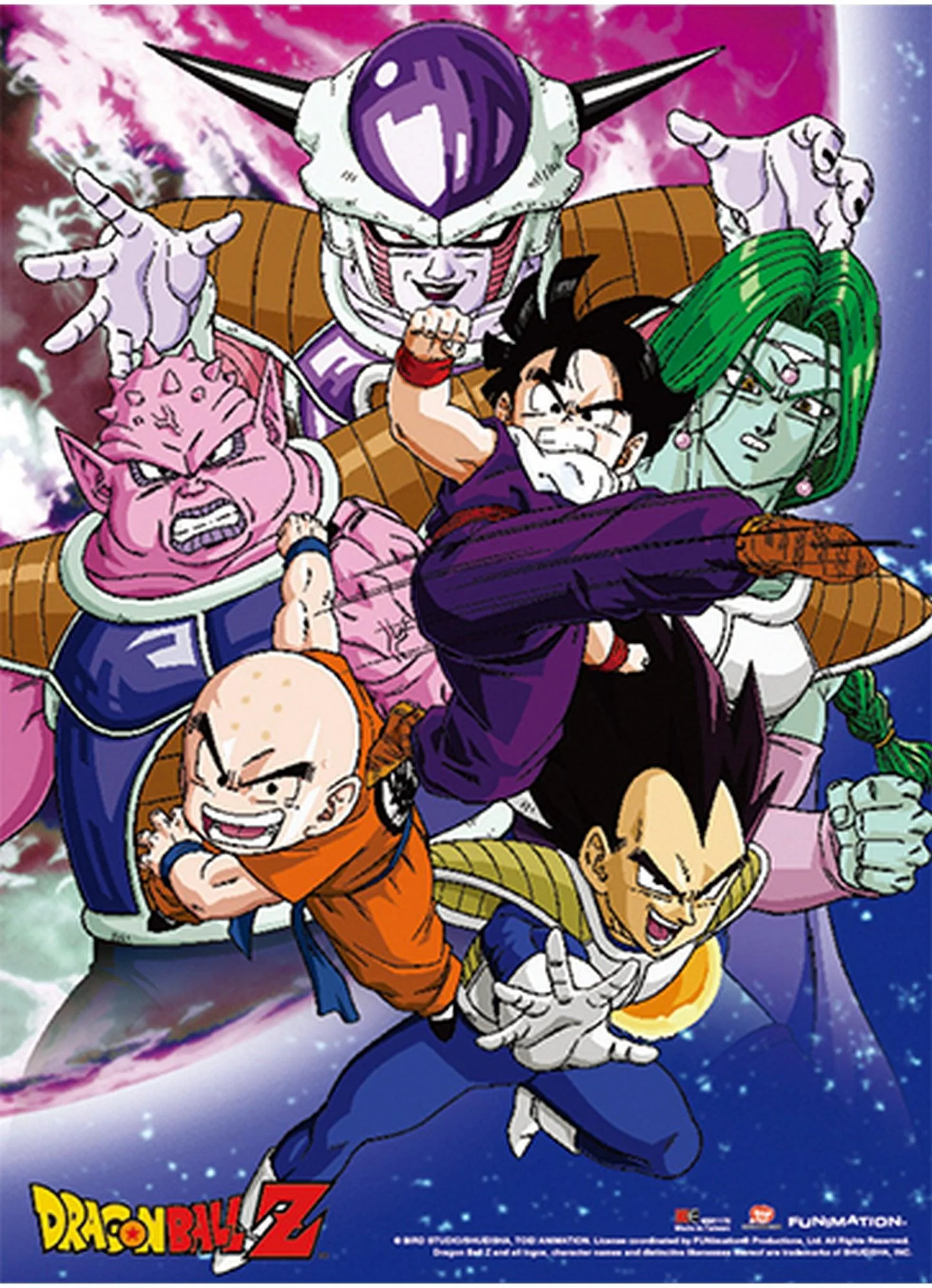 Dragon Ball Z - Son Gohan Vs Frieza Group Special Edition Wall Scroll