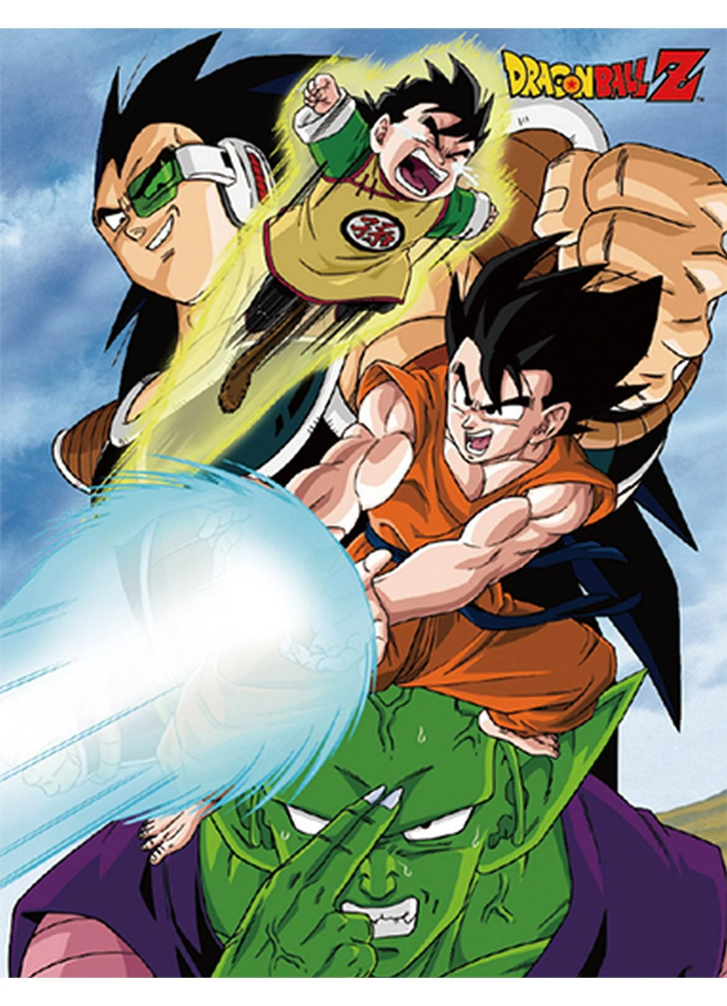 Dragon Ball Z - Group 3 Sublimation Throw Blanket