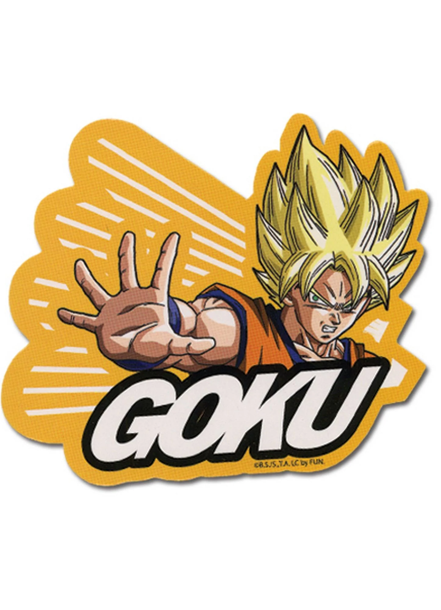 Dragon Ball Z - Super Saiyan Son Goku Die-Cut Sticker