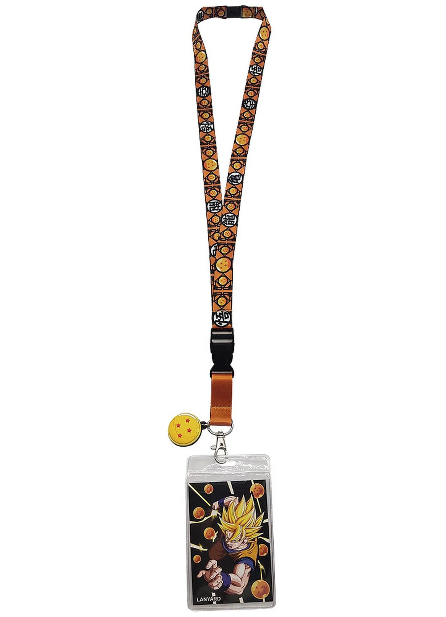 Dragon Ball Z - Symbols & Dragon Balls Built-Up Lanyard