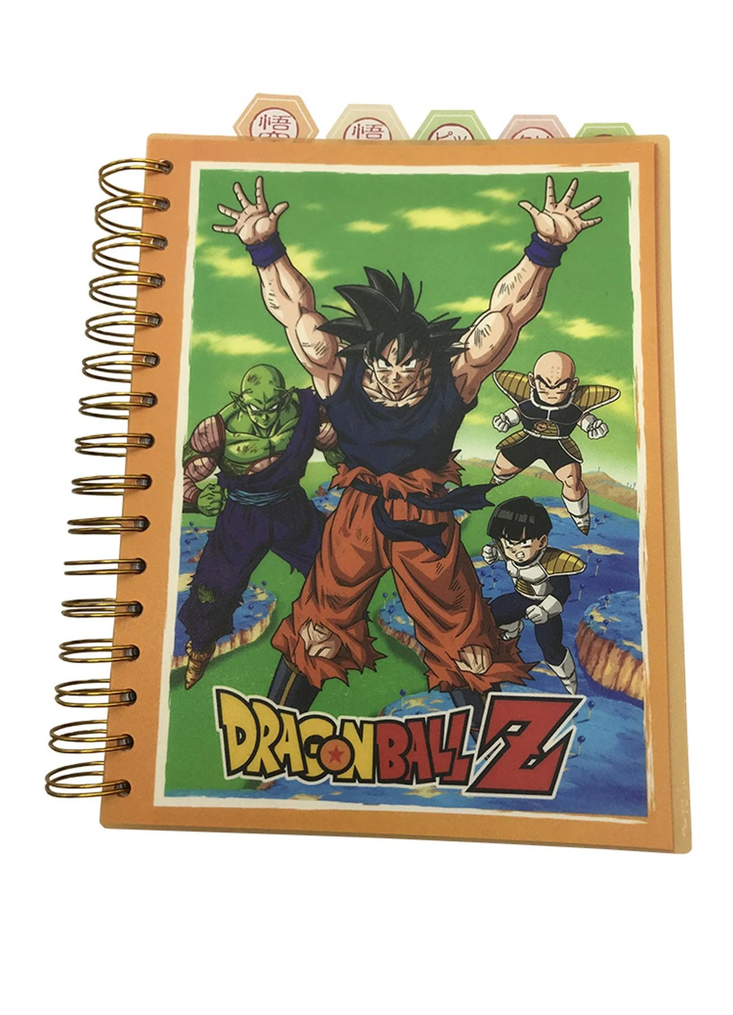 Dragon Ball Z - Tabbed Notebook
