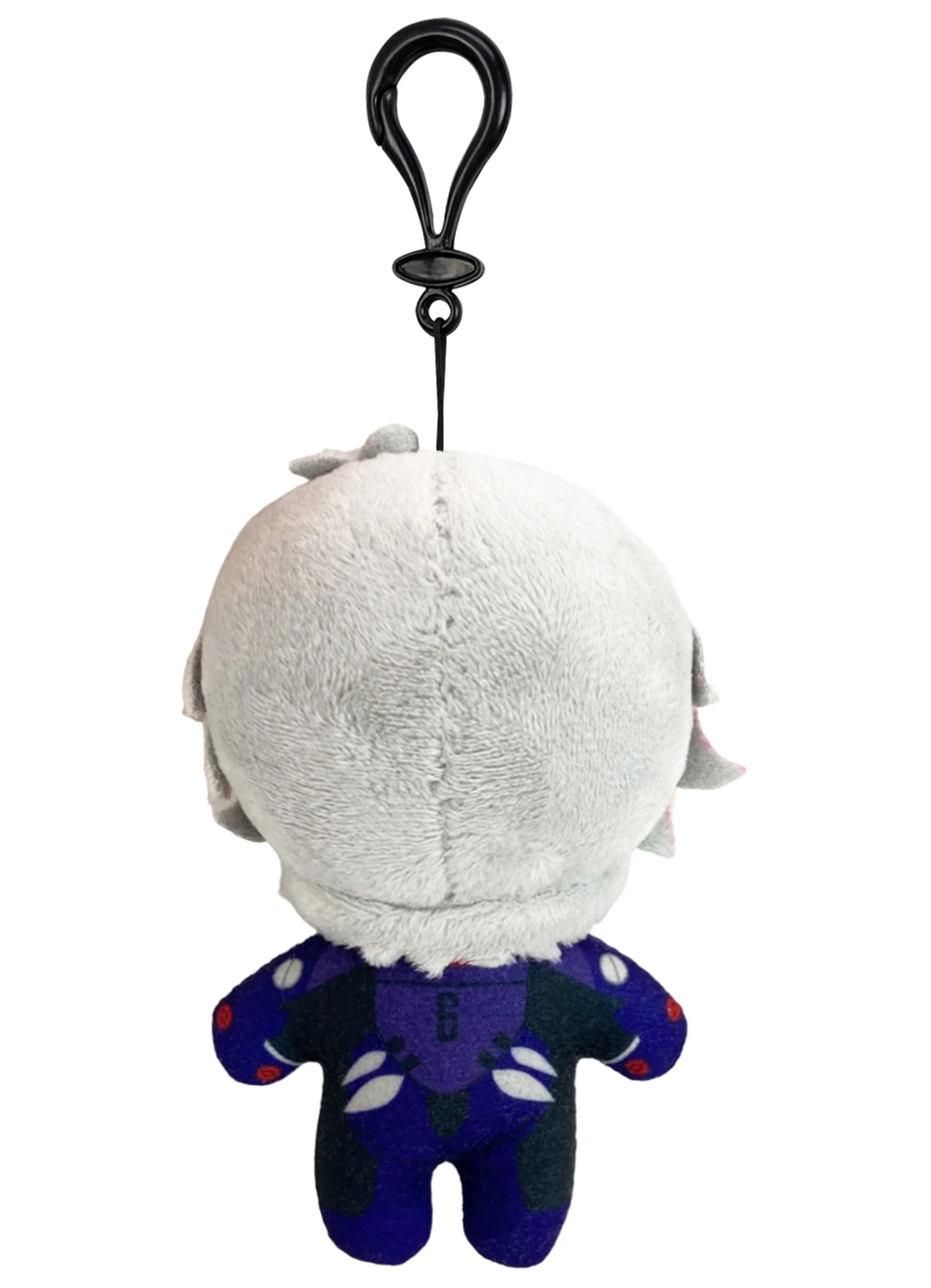 Evangelion New Movie - Kaworu Nagisa (Plug Suit) Mini Plush w/ Hook Clip 4.5"H - Image 2