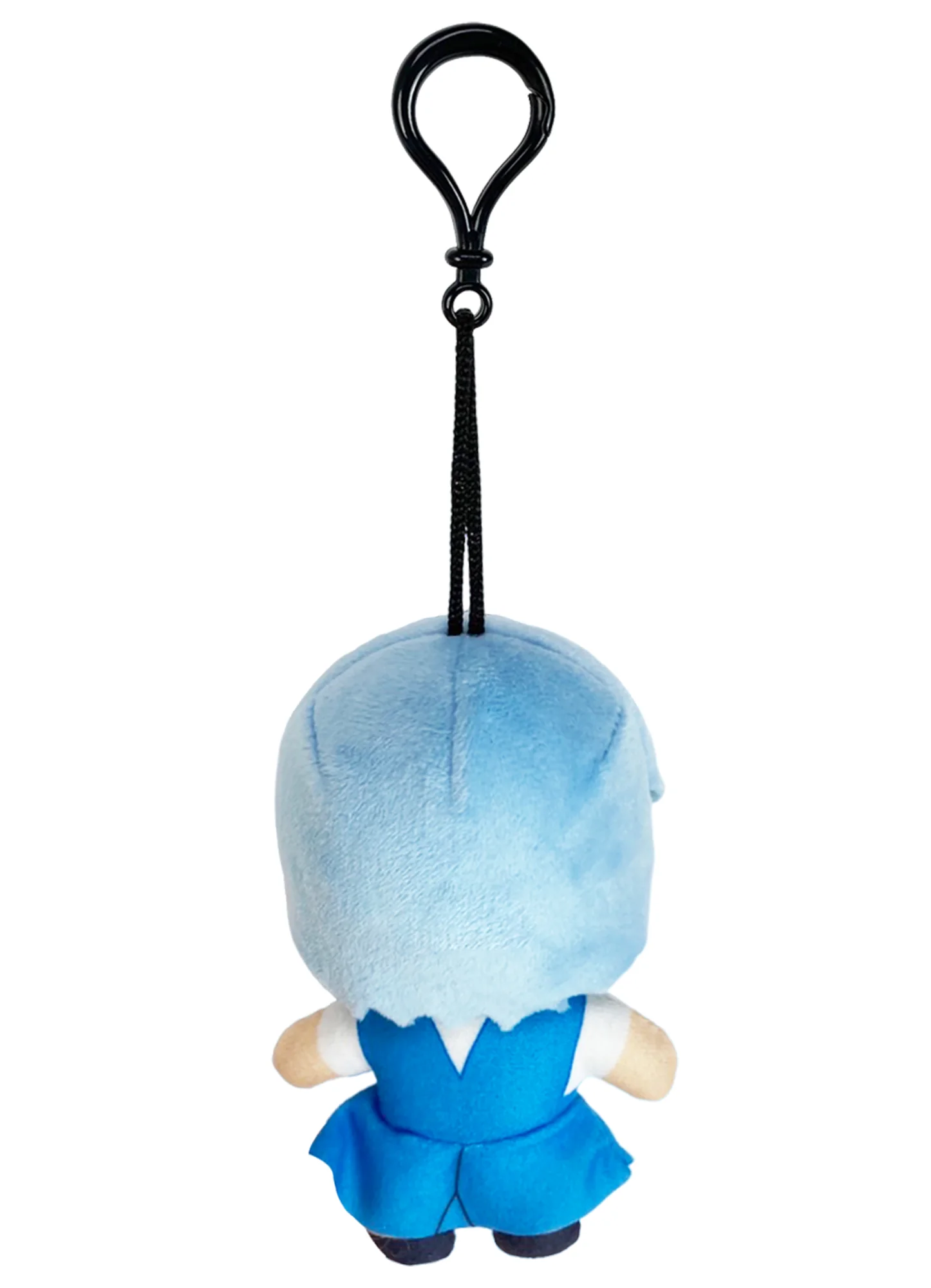 Evangelion New Movie - Rei Ayanami (School Uniform) Mini Plush w/ Hook Clip 4.5"H - Image 2