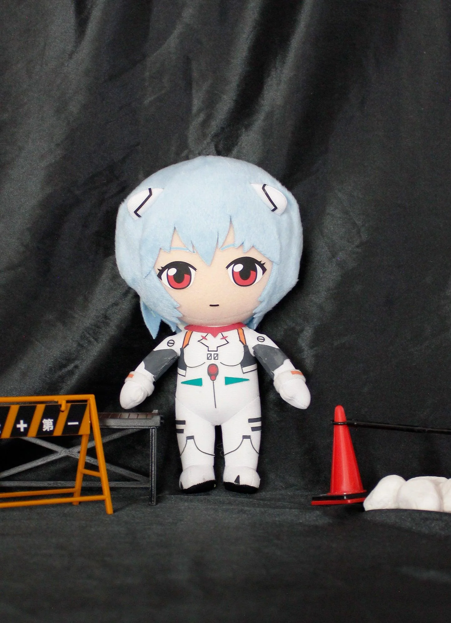 Evangelion New Movie - Rei Ayanami Plugsuit Plush 8"H - Image 2