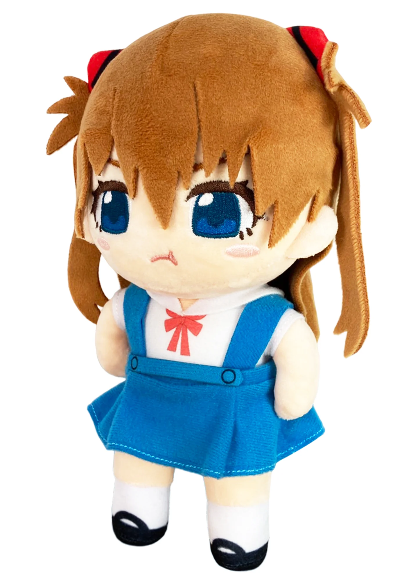 EVANGELION NEW MOVIE - SHIKINAMI ASUKA LANGLEY PLUSH 8" H - Image 3