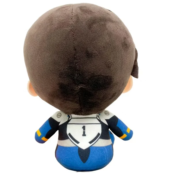 Evangelion New Movie - Shinji Ikari (Plug Suit) Sitting Plush 7"H - Image 3