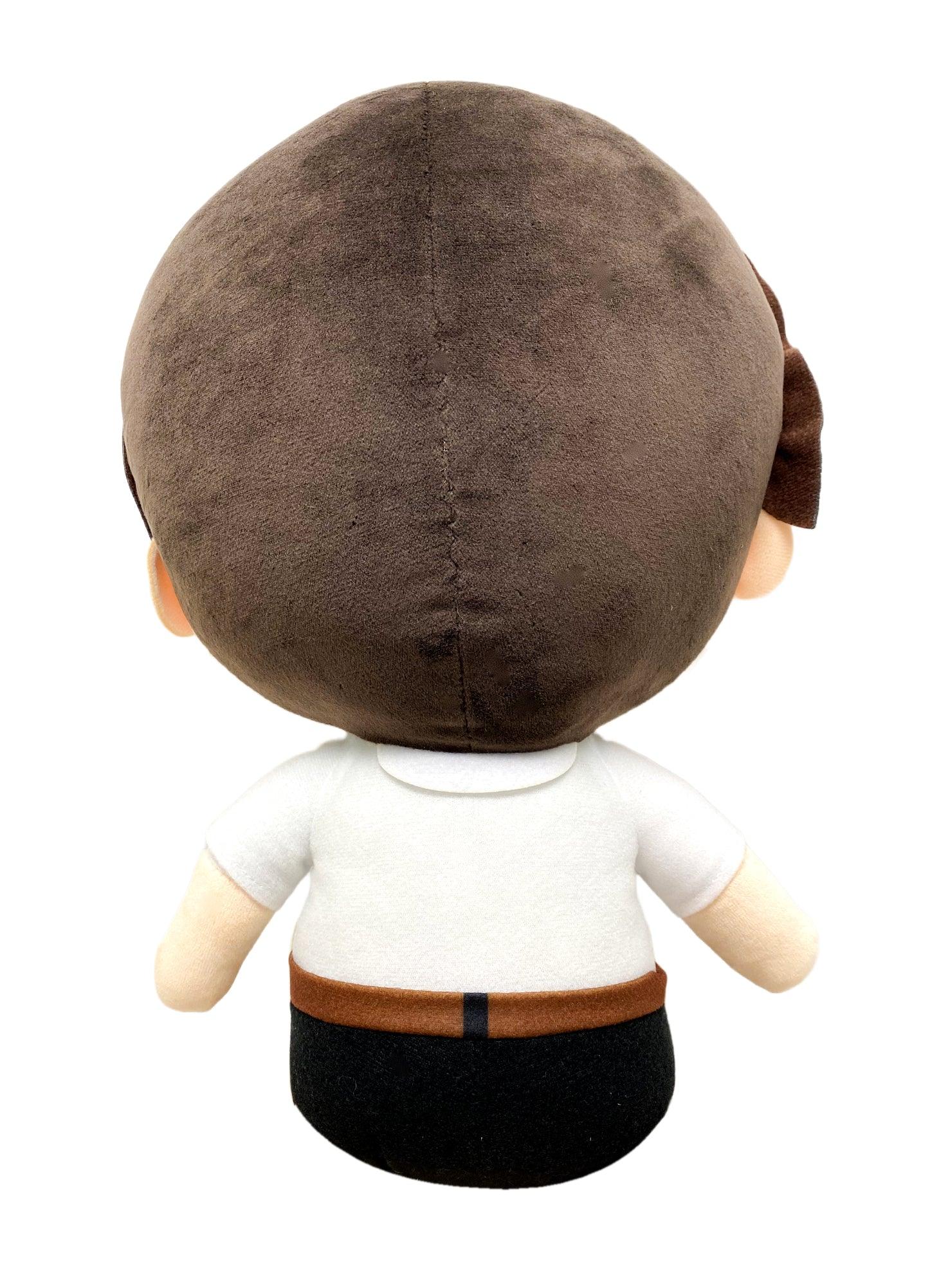 EVANGELION NEW MOVIE - SHINJI UNIFORM SITTING PLUSH 12" H - Image 3