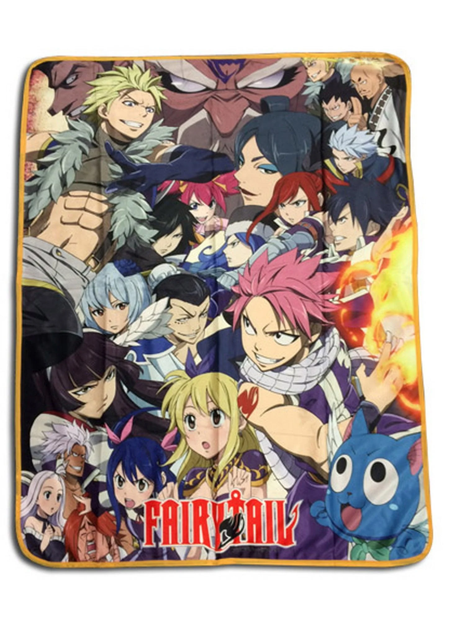 Fairy Tail - Big Group Sublimation Throw Blanket