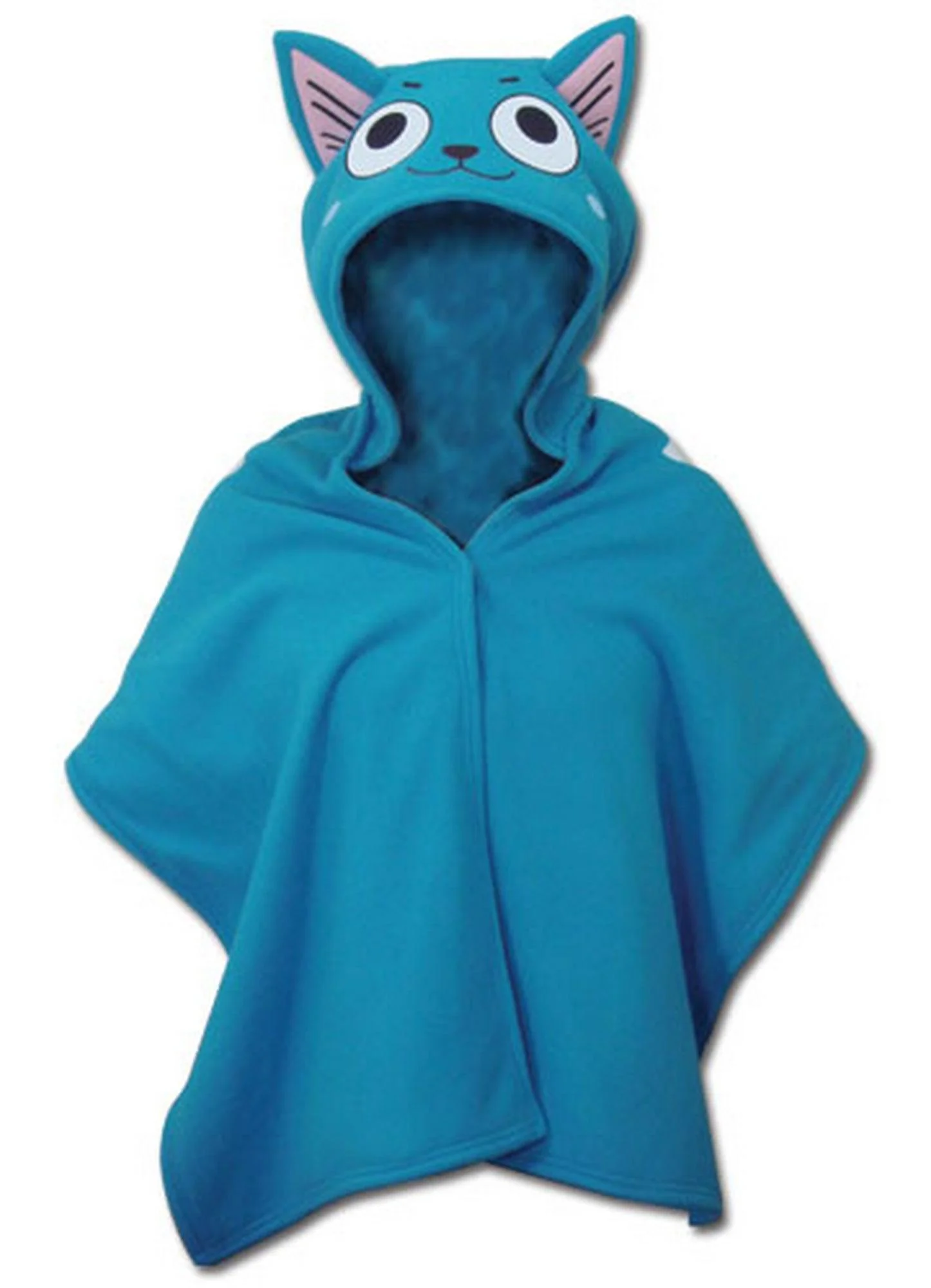 Fairy Tail - Happy Short Hoodie Blanket