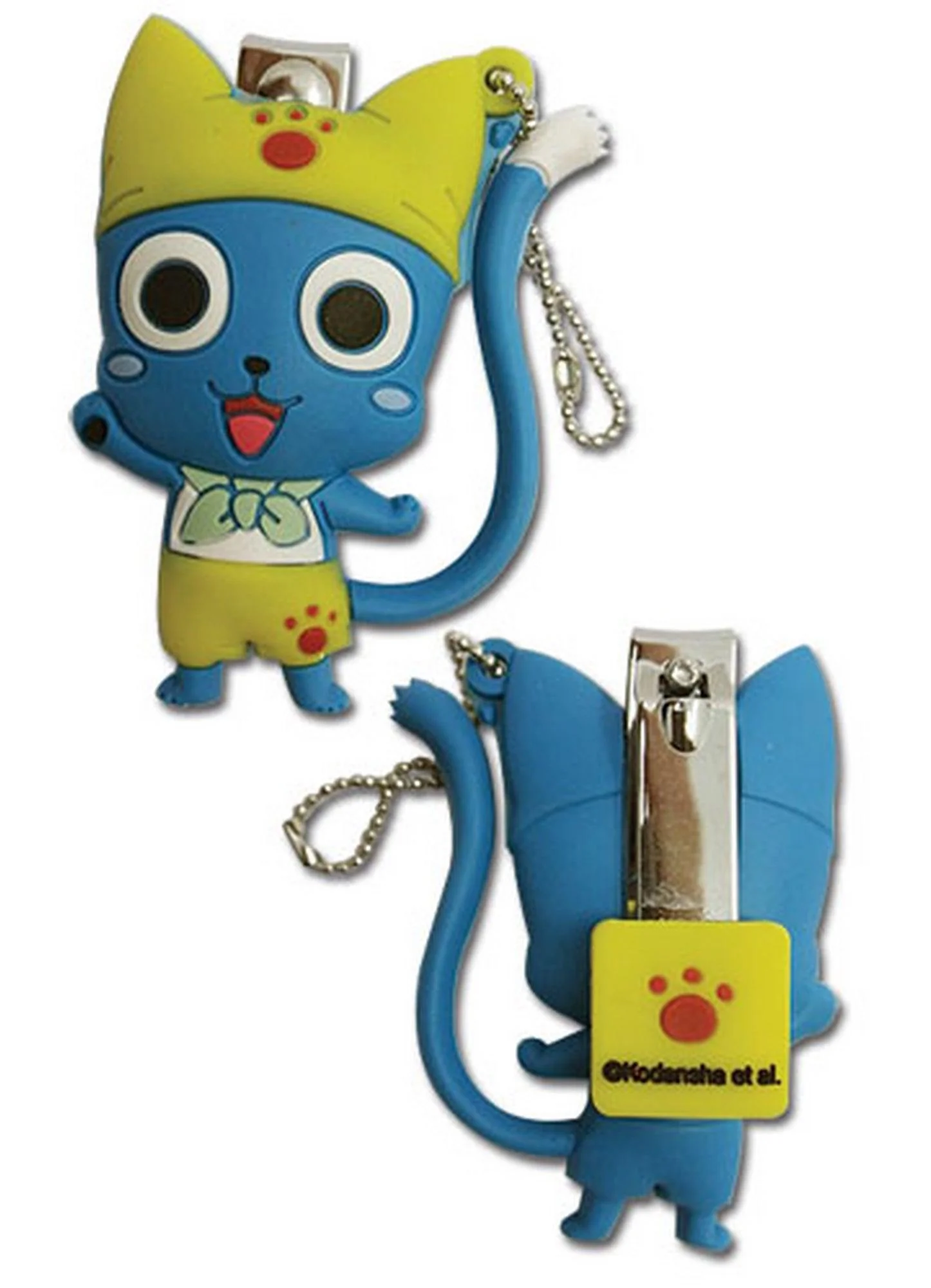 Fairy Tail S2 - Happy PVC Nail Clipper Keychain