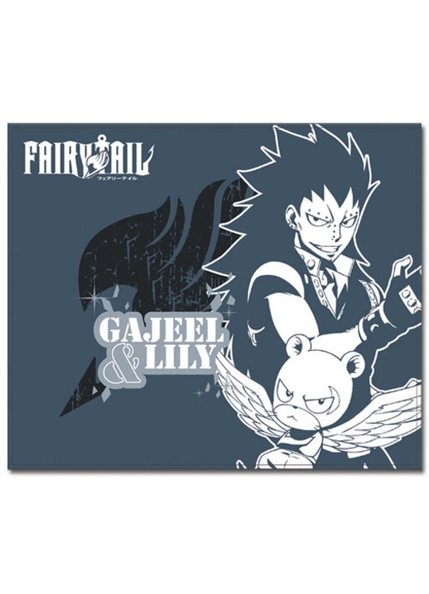 Fairy Tail S4 - Gajeel Redfox & Panther Lily Throw Blanket