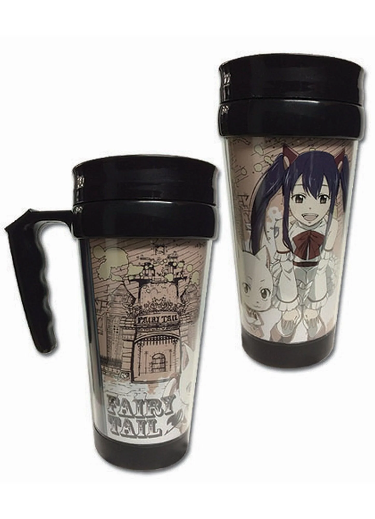 Fairy Tail S5 - Wendy Marvell & Carla Tumbler With Handle
