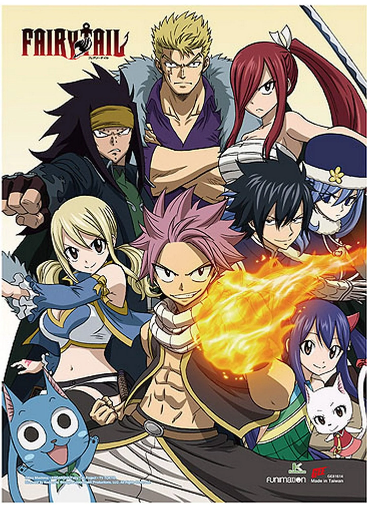 Fairy Tail S7 - Group SS Wall Scroll 18.5"W x 25.2"H