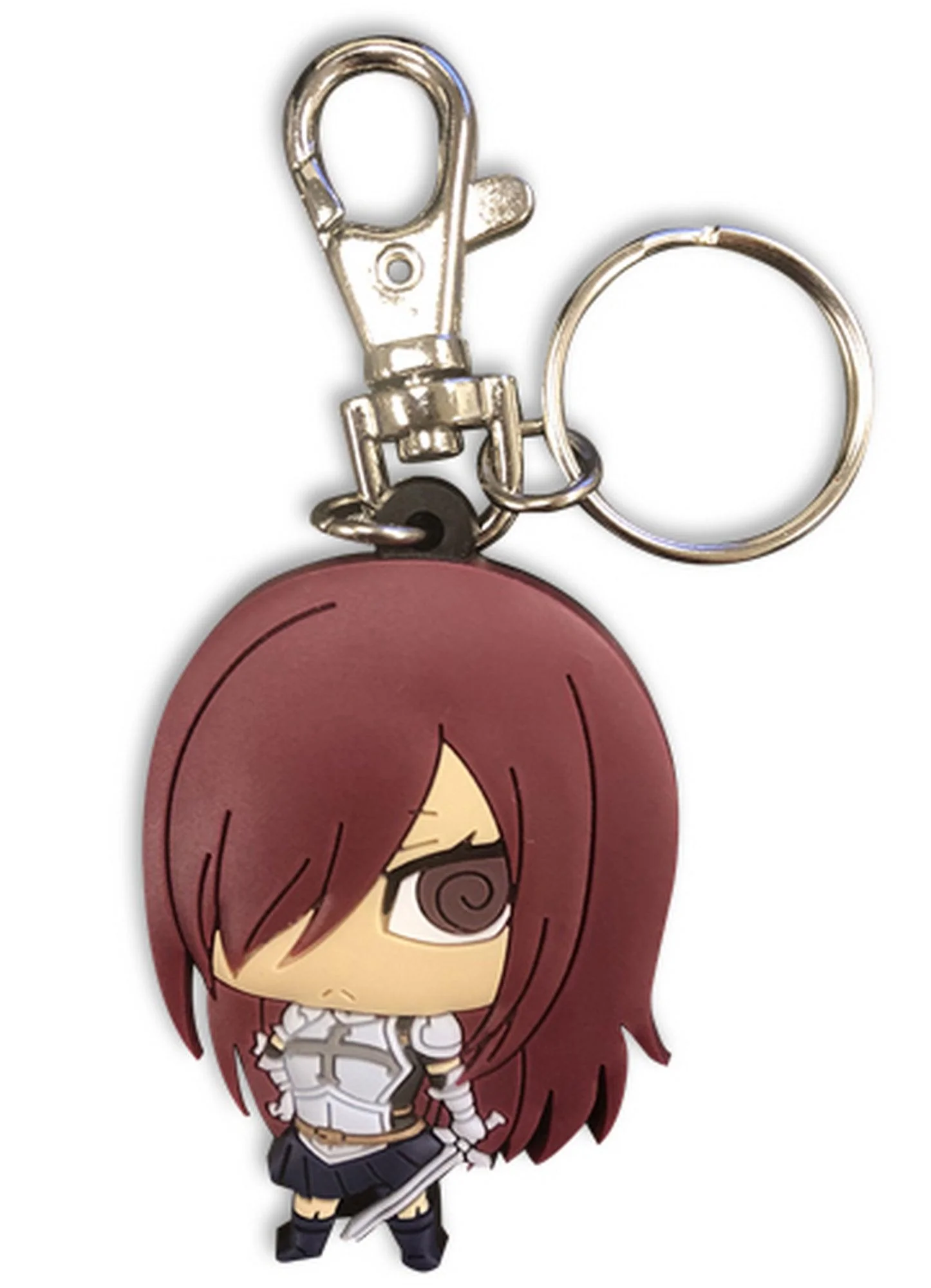 Fairy Tail S7 - SD Erza Scarlet PVC Keychain