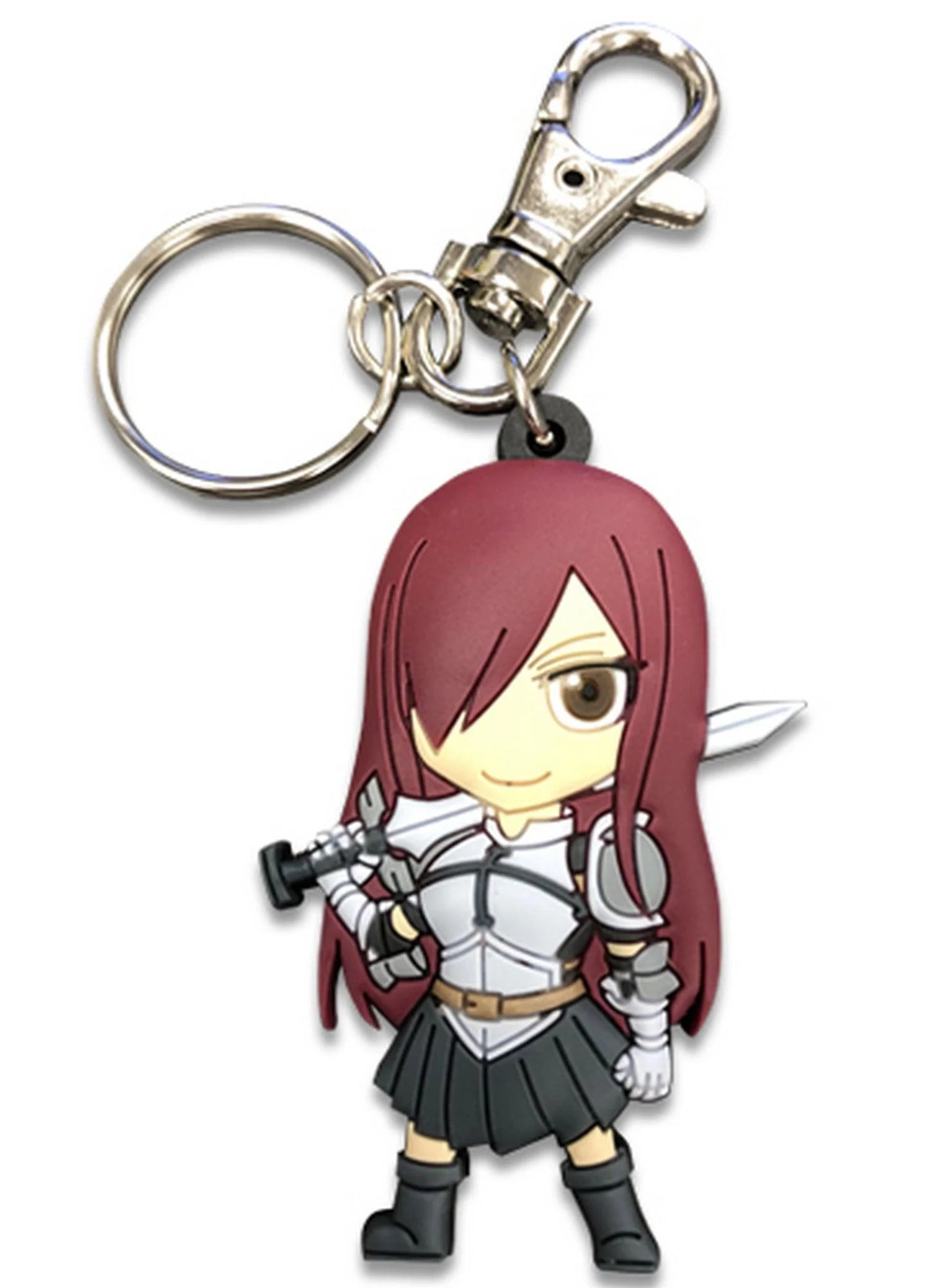 Fairy Tail S7 - SD Erza Scarlet Set 2 PVC Keychain