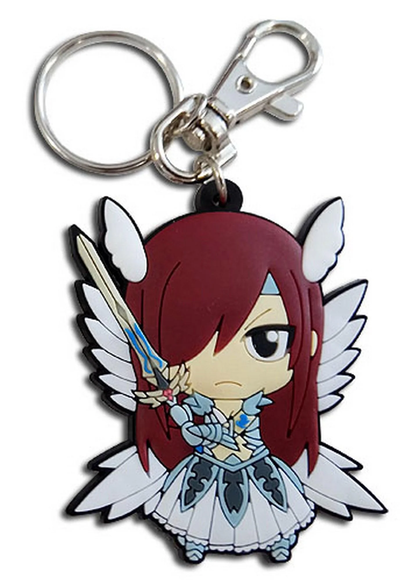 Fairy Tail S8 - SD Erza Scarlet PVC Keychain