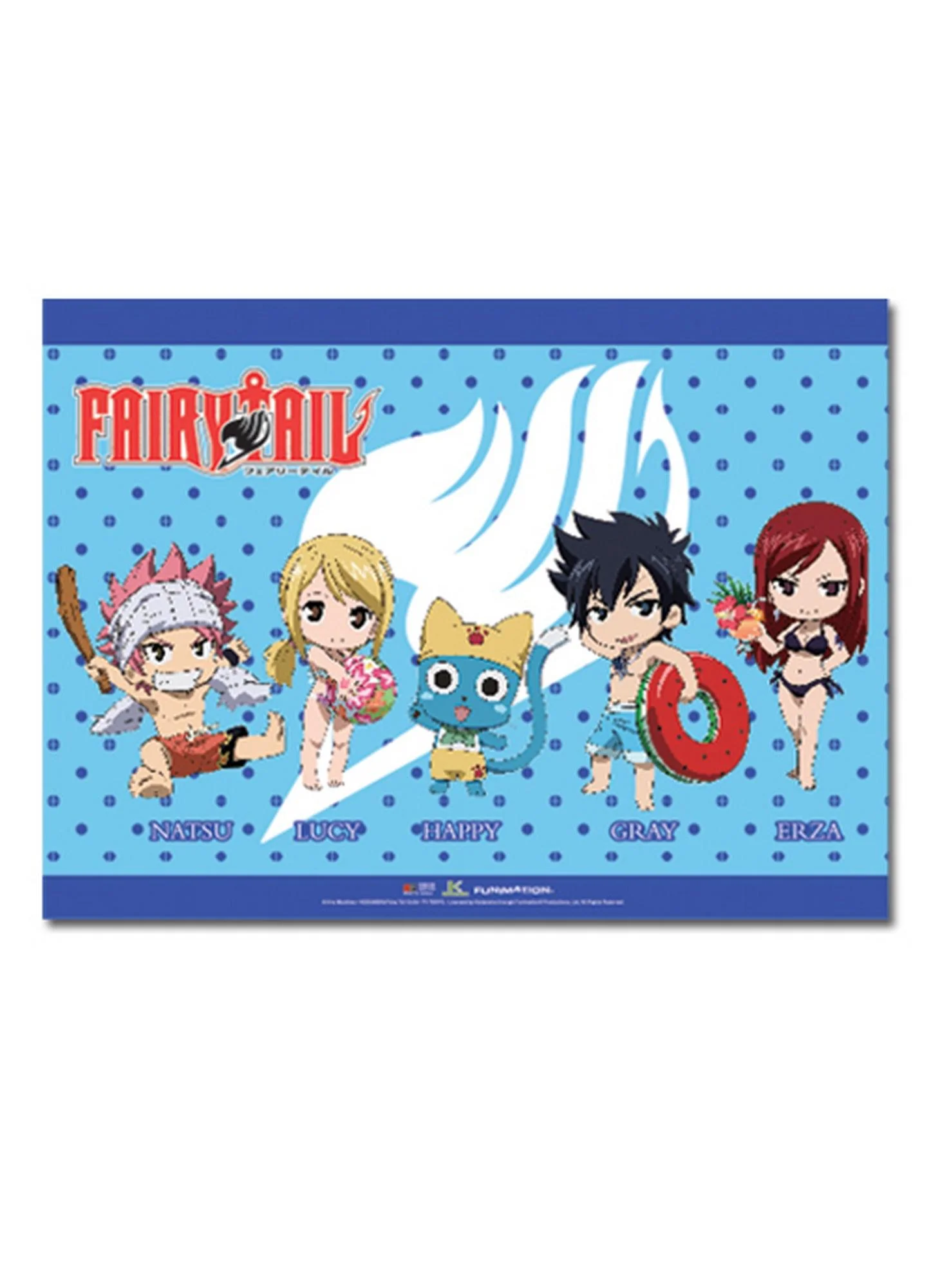Fairy Tail - SD Group 5 Wall Scroll