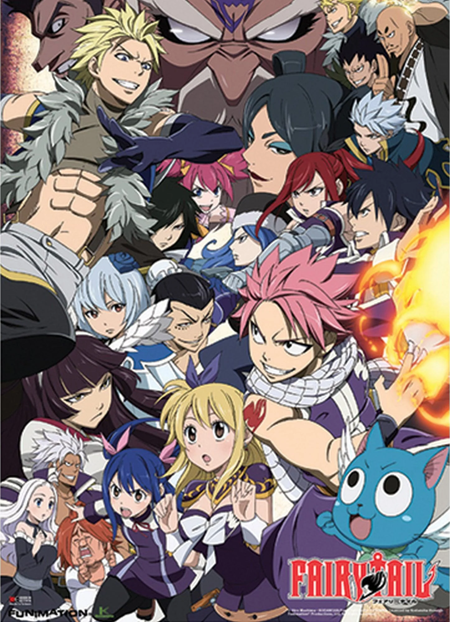 Fairy Tail S6 - Key Art Wall Scroll
