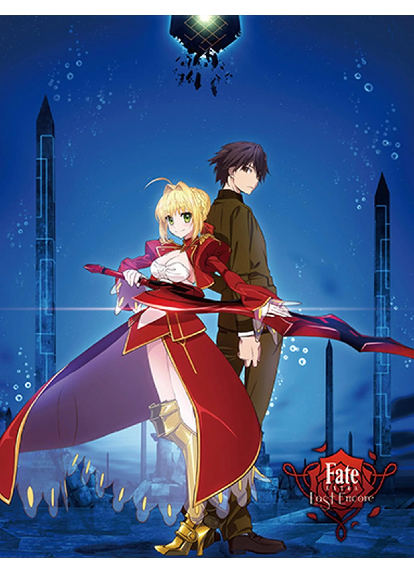 Fate/Extra Last Encore - Key Art 3 Sublimation Throw Blanket