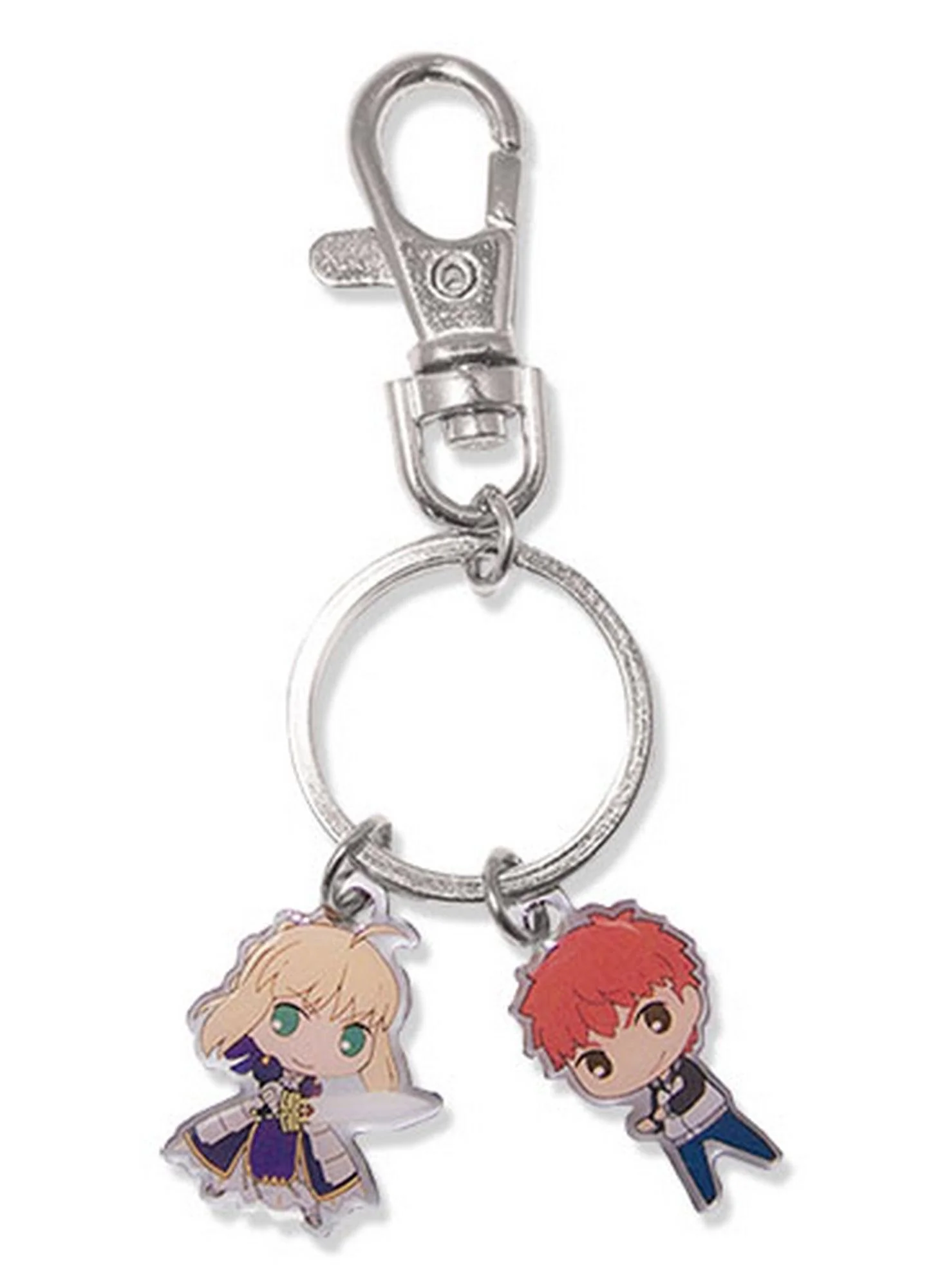 Fate/stay night - Saber And Shirou Emiya SD Metal Keychain