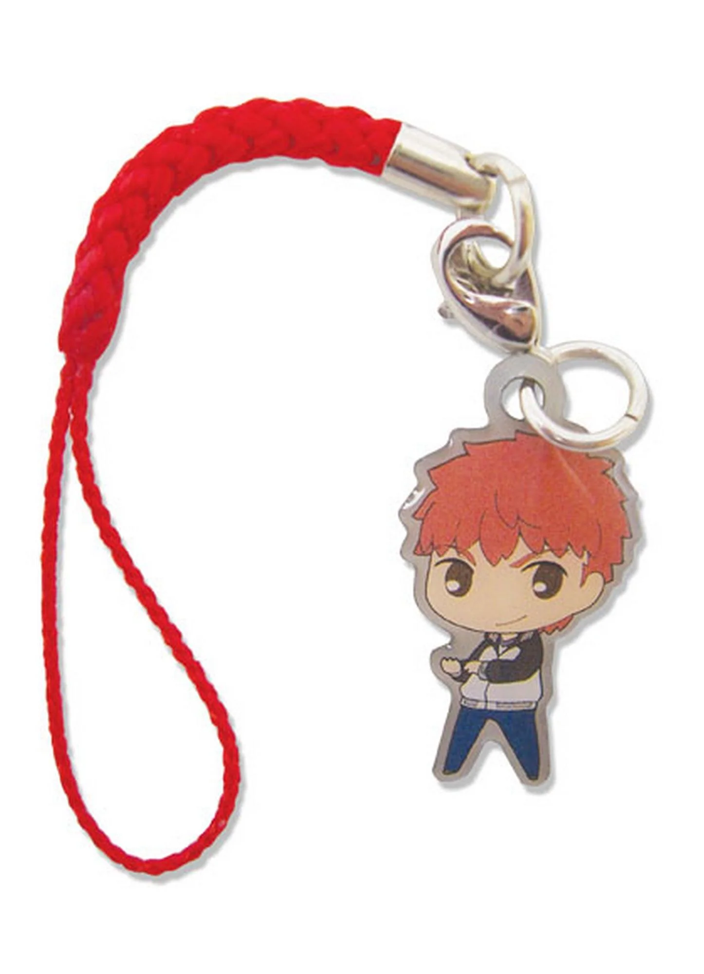 Fate/stay night - Shirou Emiya SD Metal Cell Phone Charm