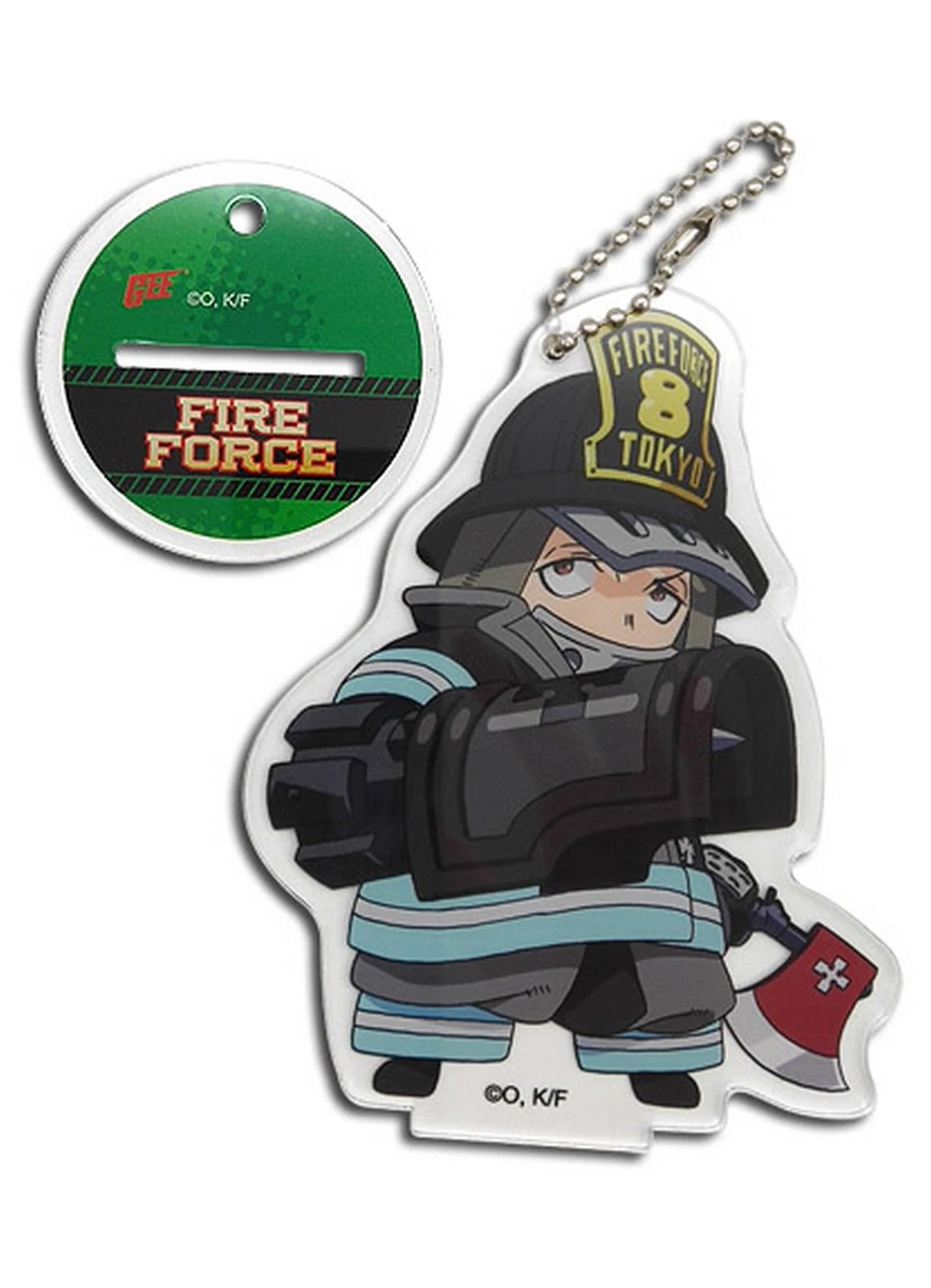 Fire Force - SD Akitaru Obi Acrylic Keychain