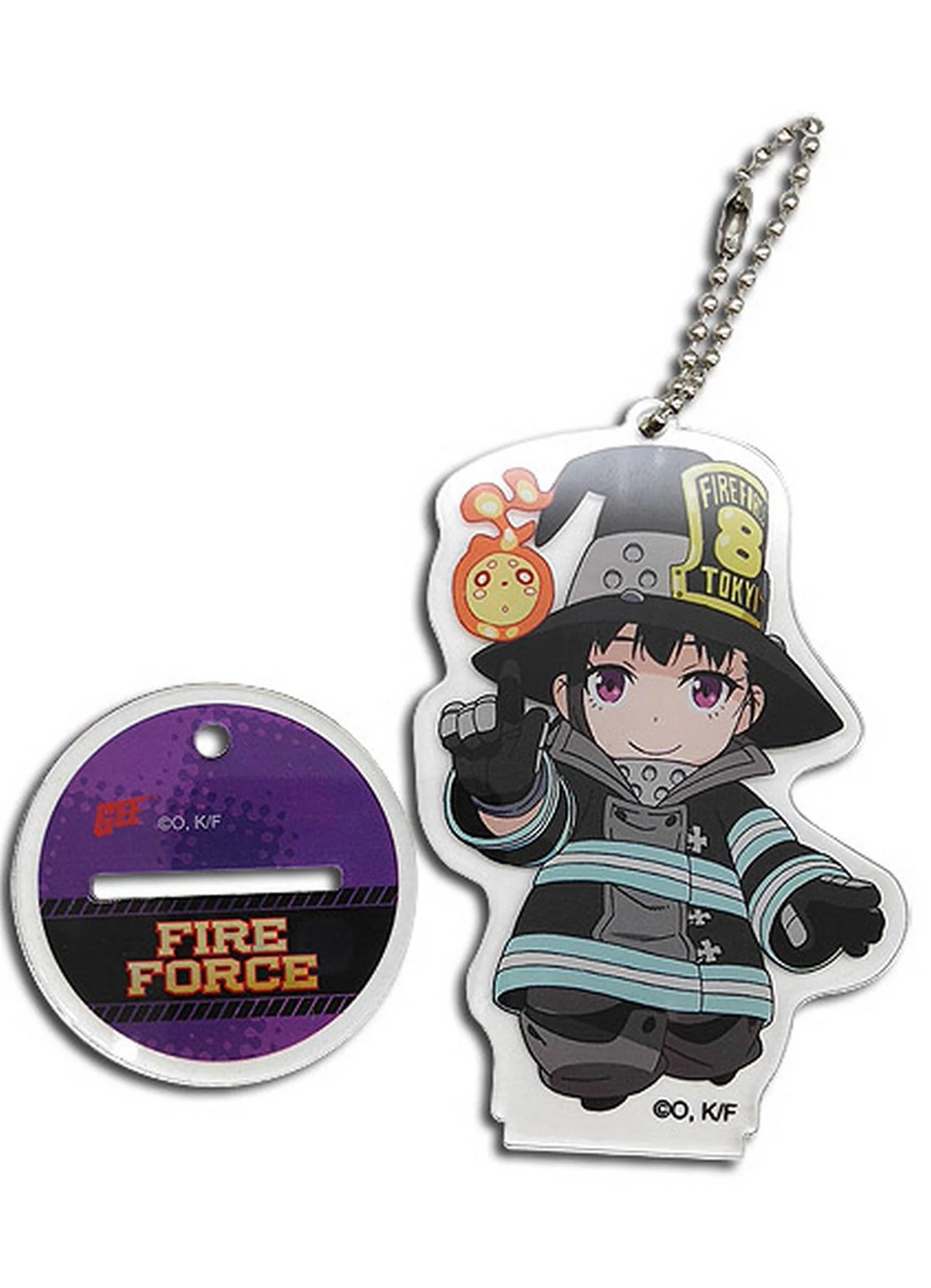 Fire Force - SD Maki Oze Acrylic Keychain