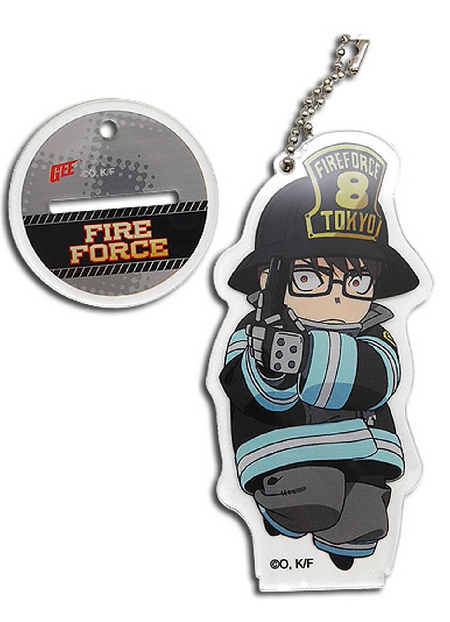 Fire Force - SD Takehisa Hinawa Acrylic Keychain