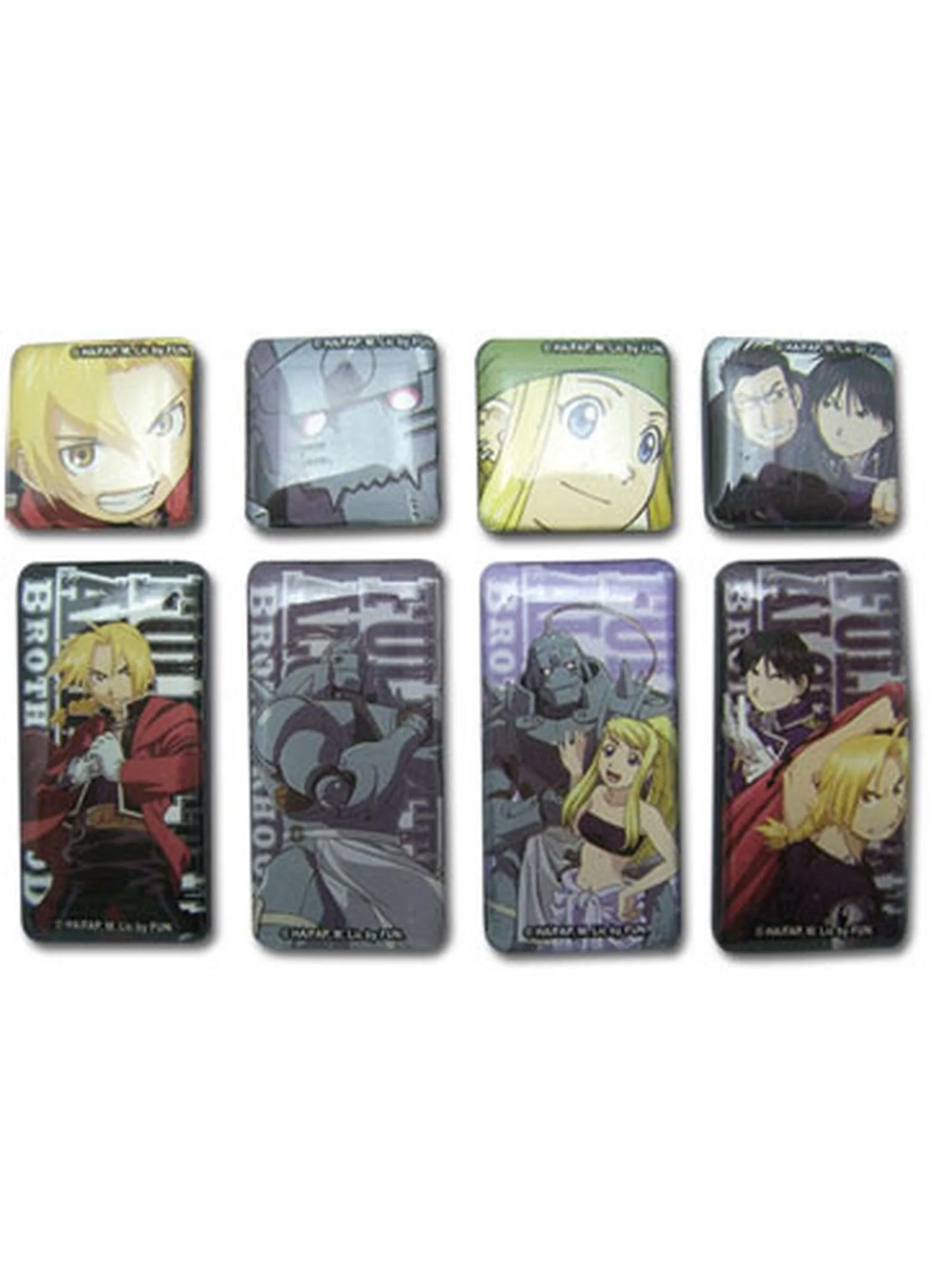 Fullmetal Alchemist: Brotherhood - Crew Neck T-Shirt Magnet