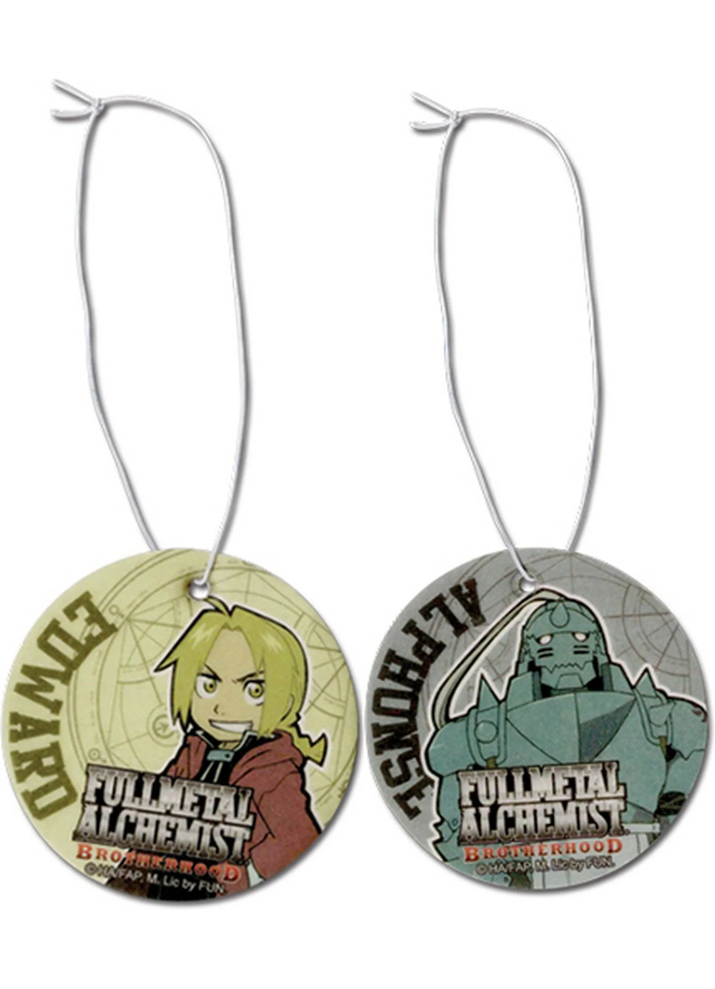 Fullmetal Alchemist: Brotherhood - Edward Elric "Ed" & Alphonse Elric "Al" Air Freshener